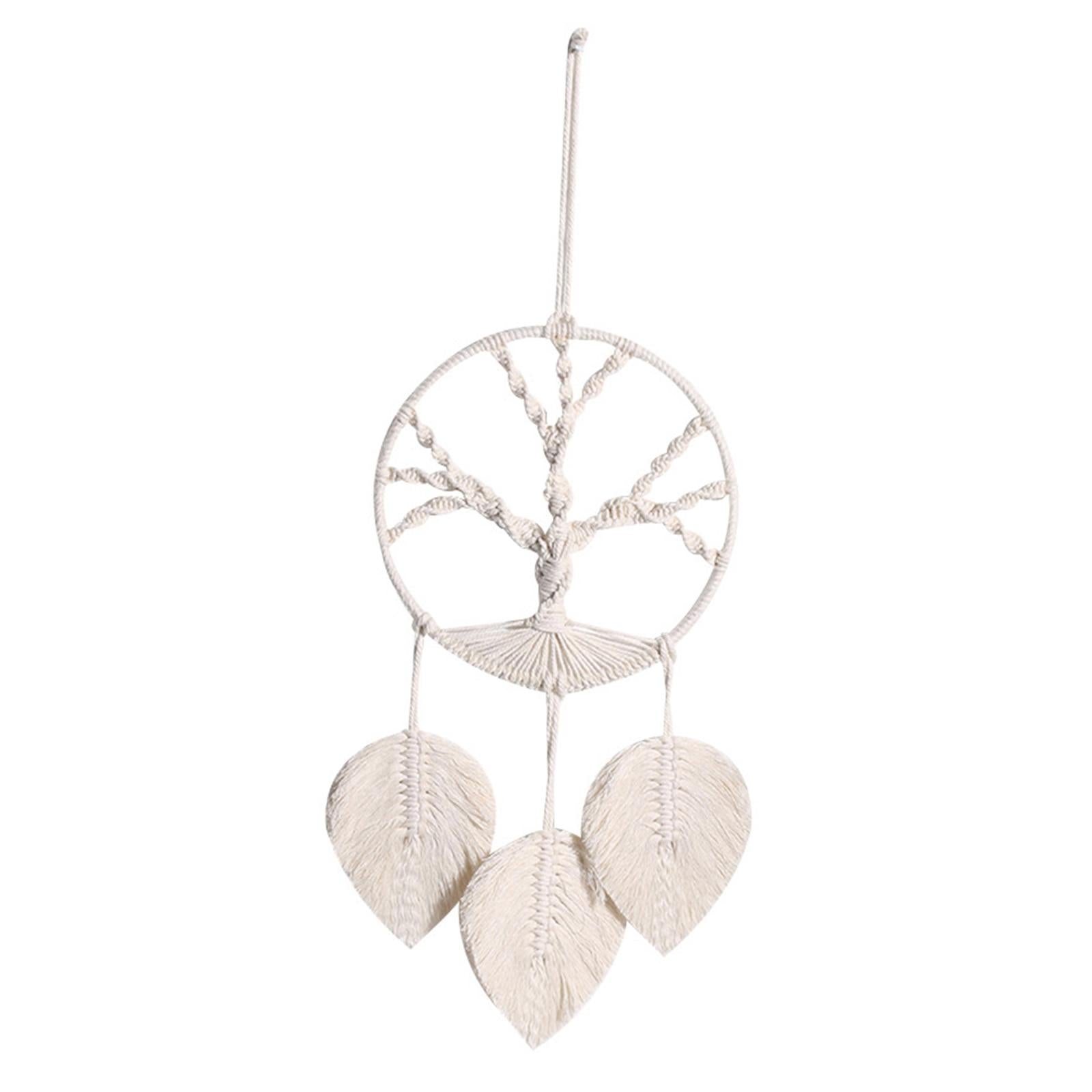 Wall Hanging Decor Braided Chic Dream Catcher Tapestry for Gift Wedding Cafe