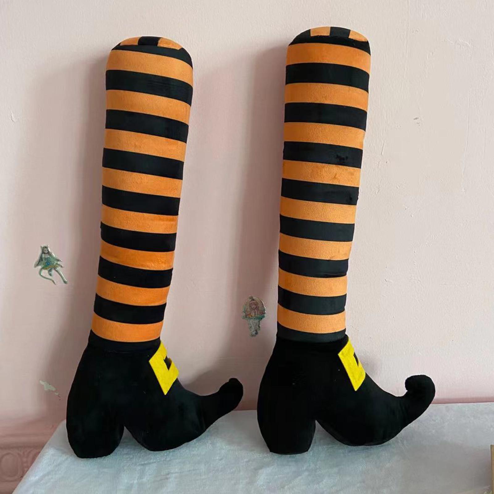 Halloween Wicked Witch Legs Prop Witch Prop for Party Indoor Halloween