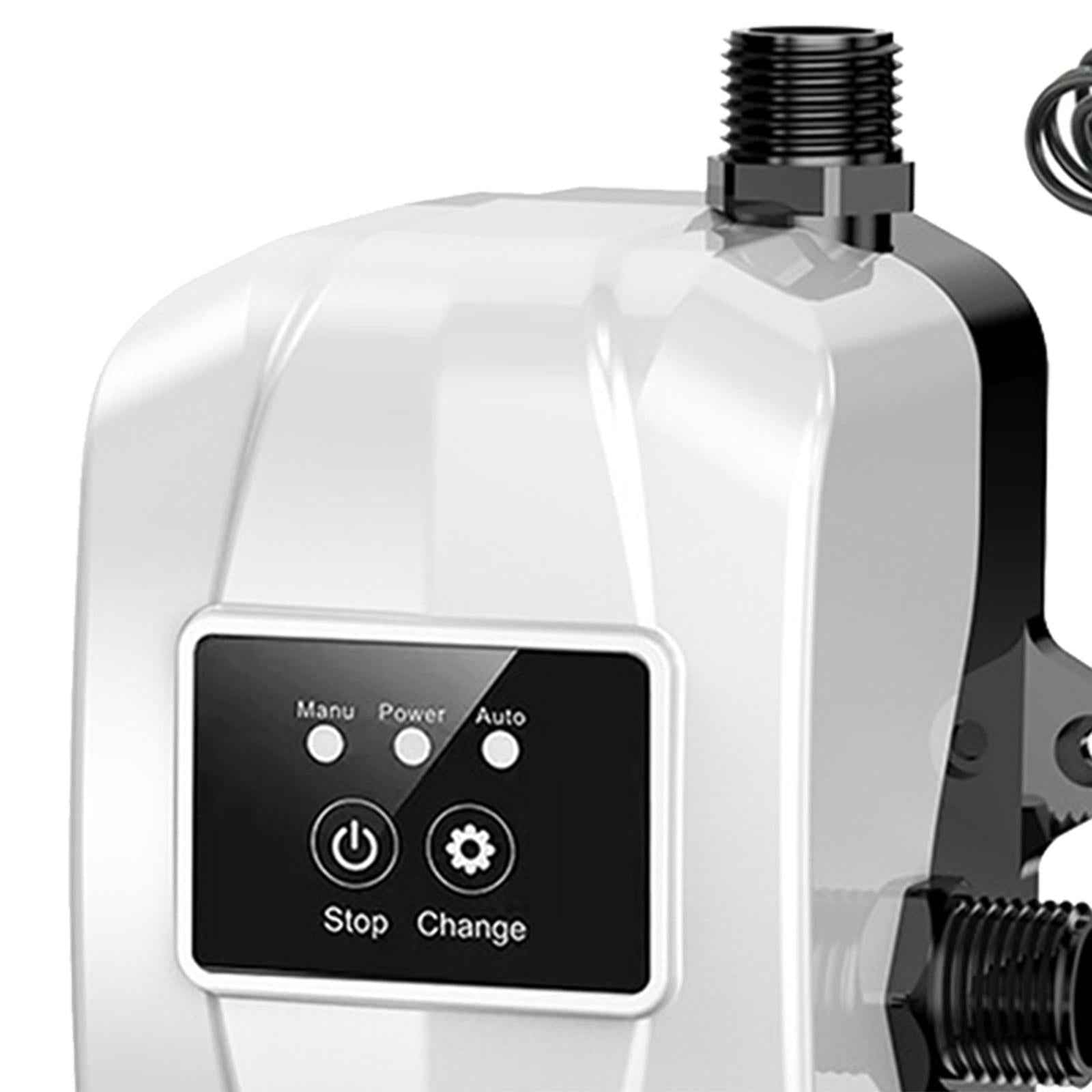 Water Pressure Booster Pump Small Automatic Shower Booster Pump for Bathroom White