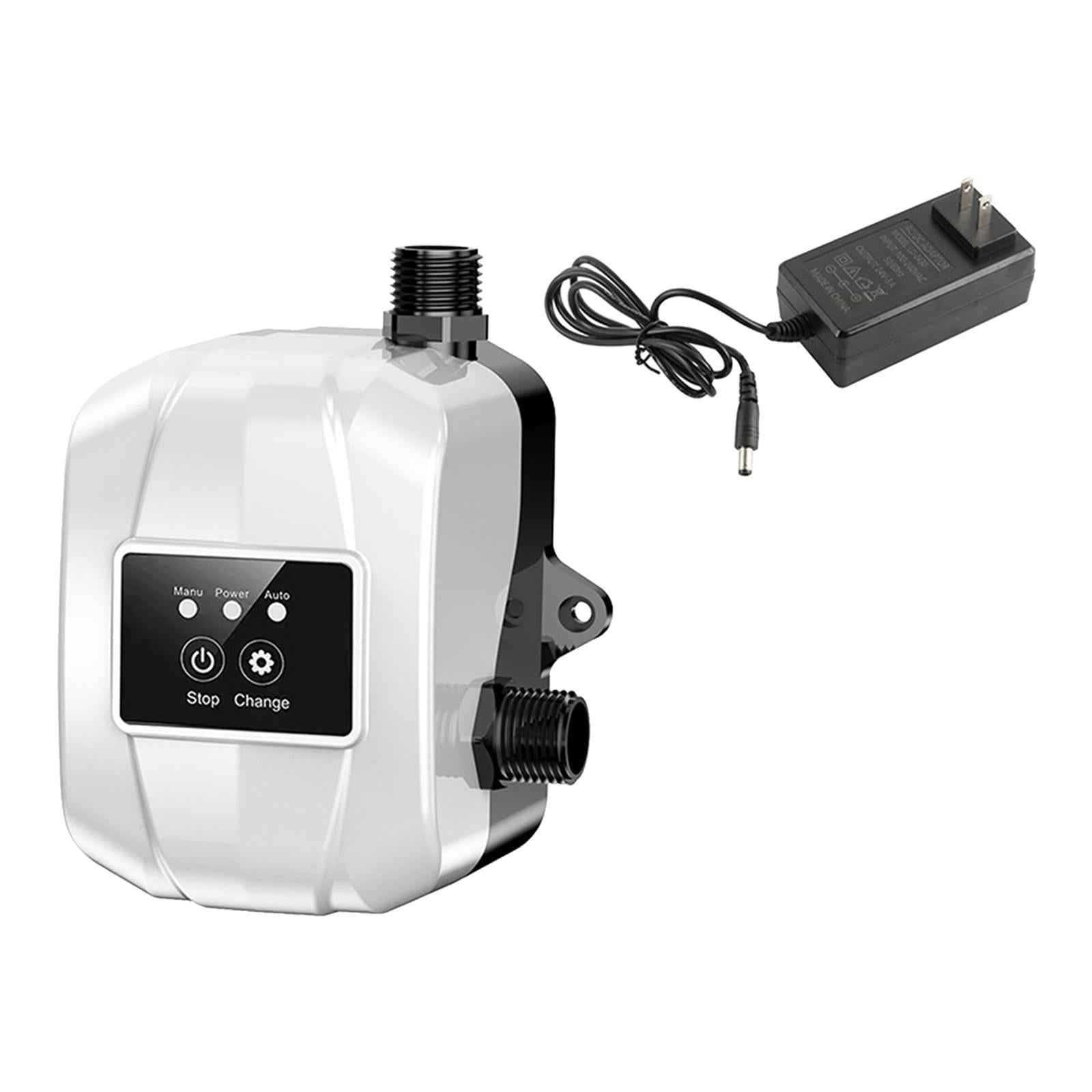 Water Pressure Booster Pump Small Automatic Shower Booster Pump for Bathroom White