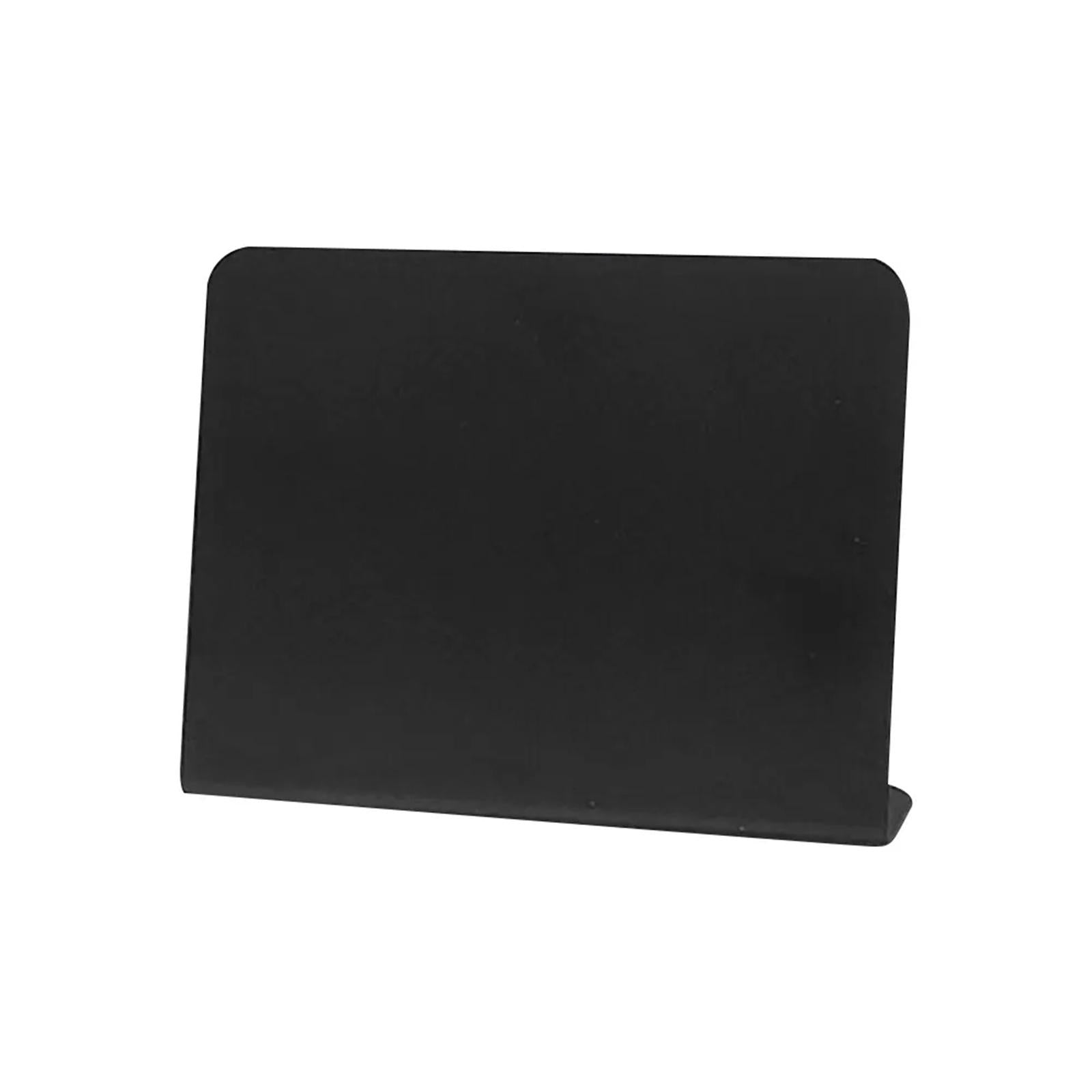 12x Mini Chalkboards Signs L Shaped Rustic Blackboard Tag Message Board Sign