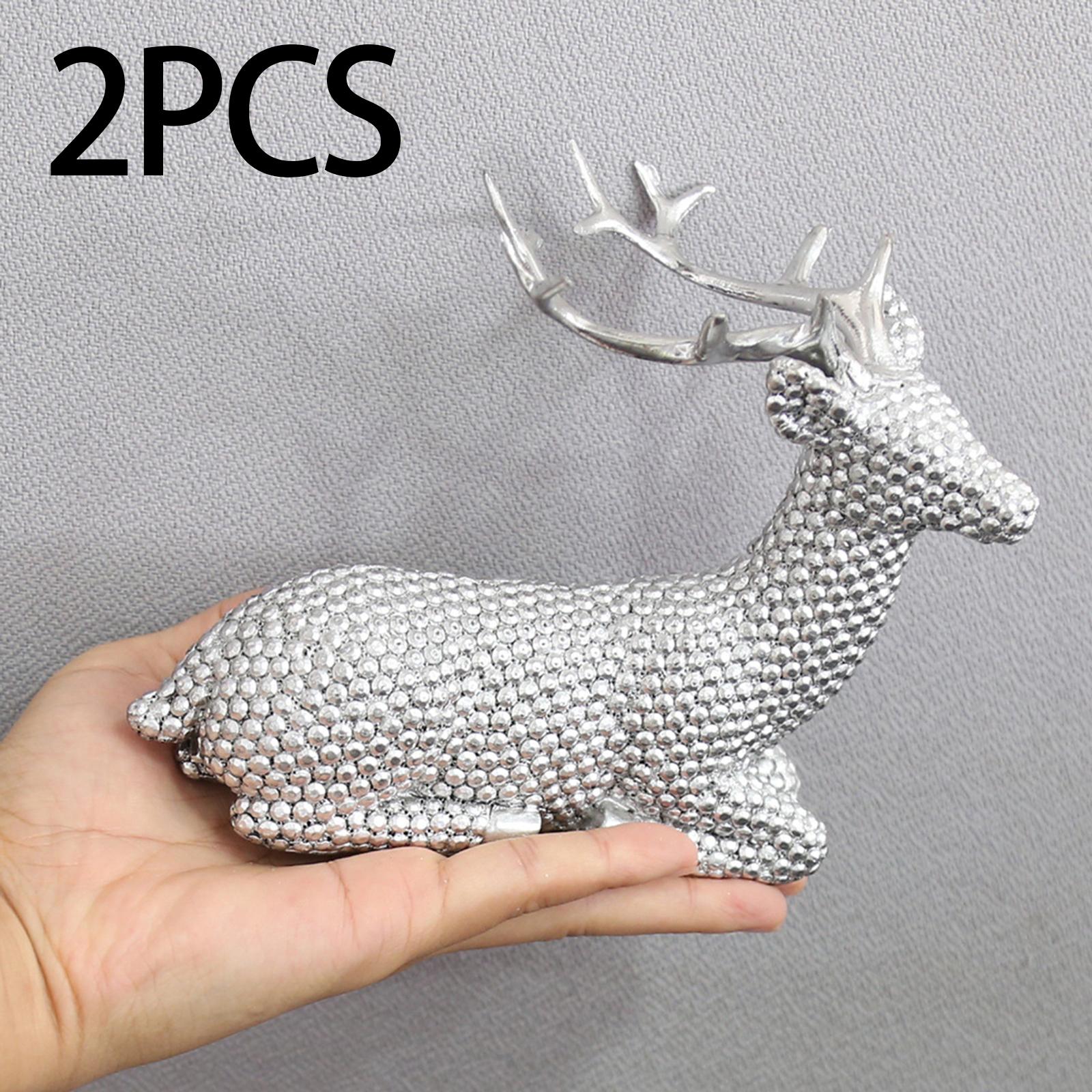 Deer Statue Decor Desk Decoration Ornament for Shelf Hallway Home Decoration