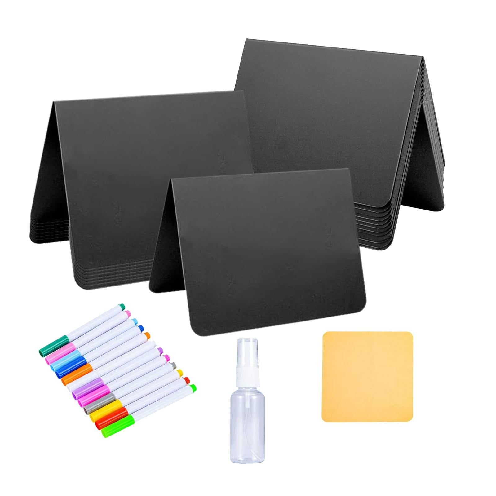 20Pcs Mini Chalkboard Signs for Food Reserved Table Signs for Table Numbers