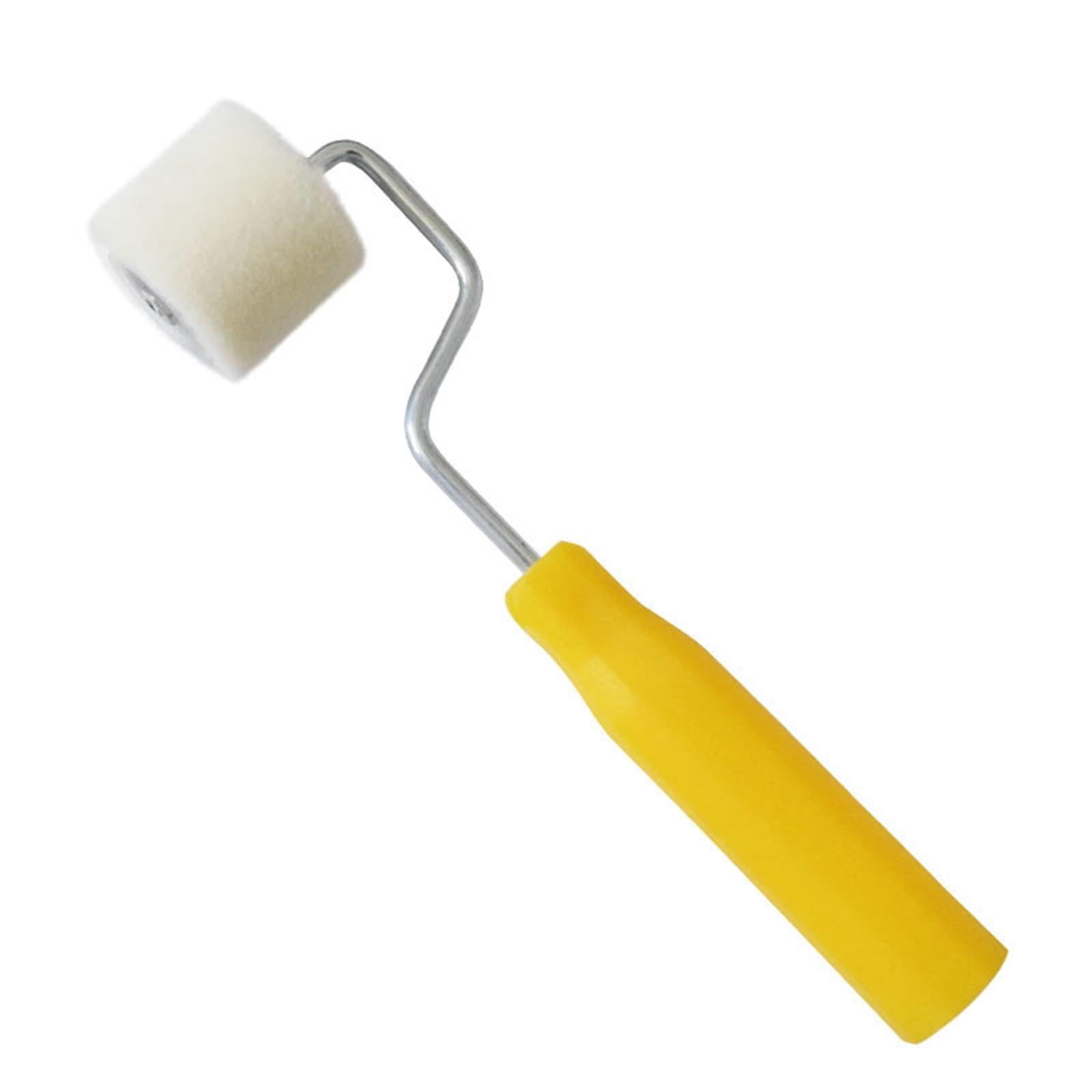 2Pcs Mini Paint Rollers Wool Covers for Interior Details Wall Painting Tools