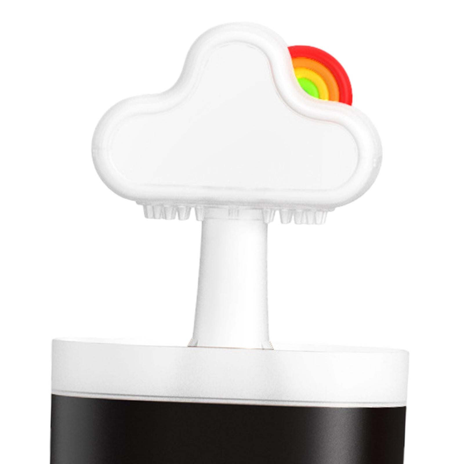Raining Cloud Night Light USB Aroma Essential Oil Diffuser for Office Black