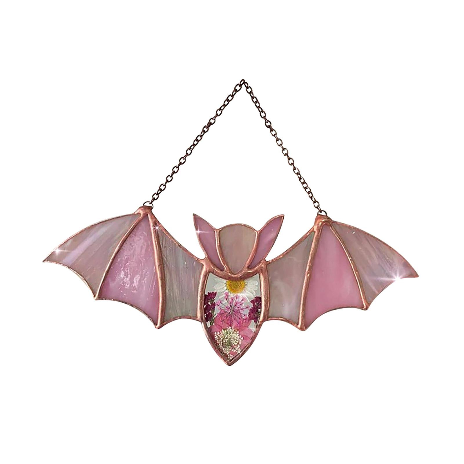 Halloween Bat Acrylic Hanging Pendant Ornament Durable for Housewarming Gift