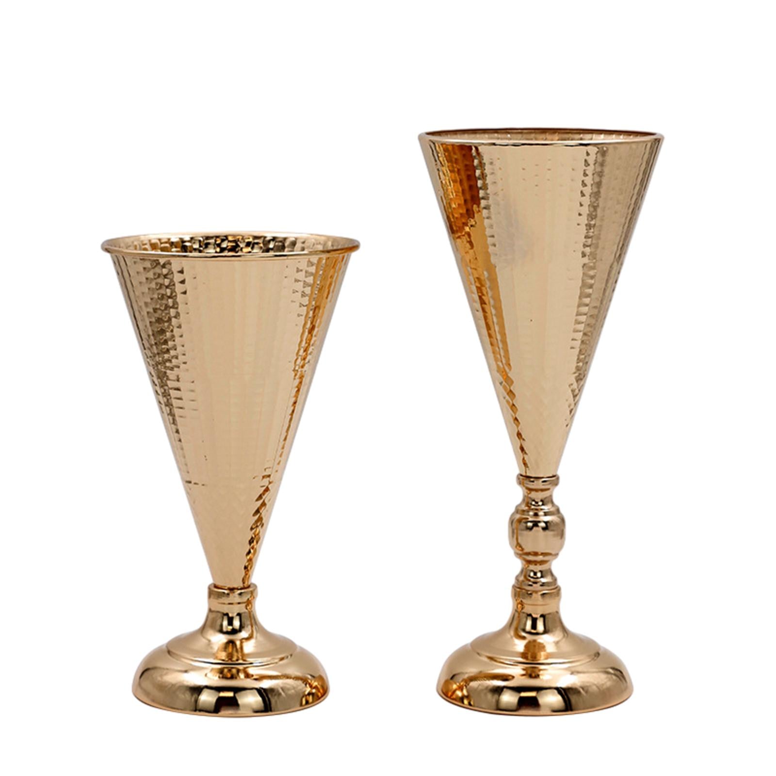 Iron Flower Vase Wedding Table Centrepieces for Home Office Wedding Holiday Short