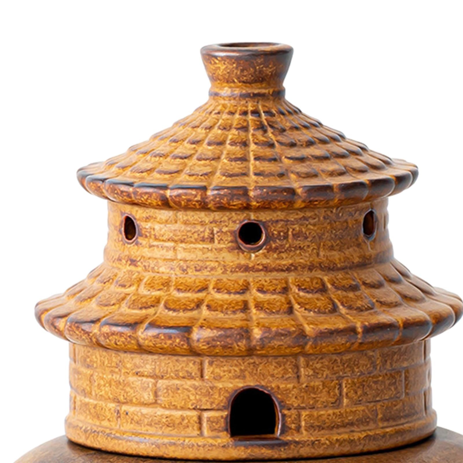 Incense Burner Vintage Censer for Table Centerpieces Living Room Yoga Studio