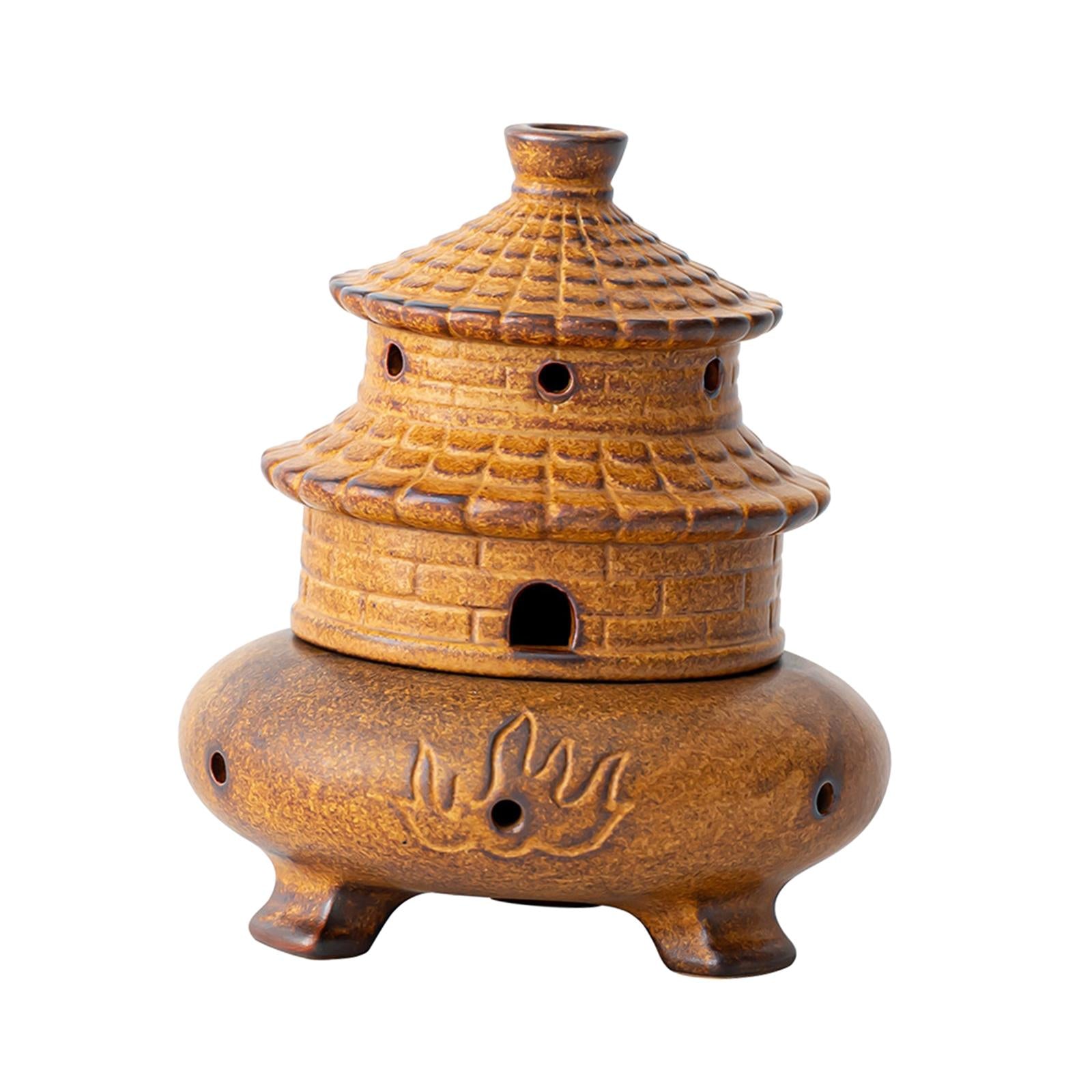 Incense Burner Vintage Censer for Table Centerpieces Living Room Yoga Studio