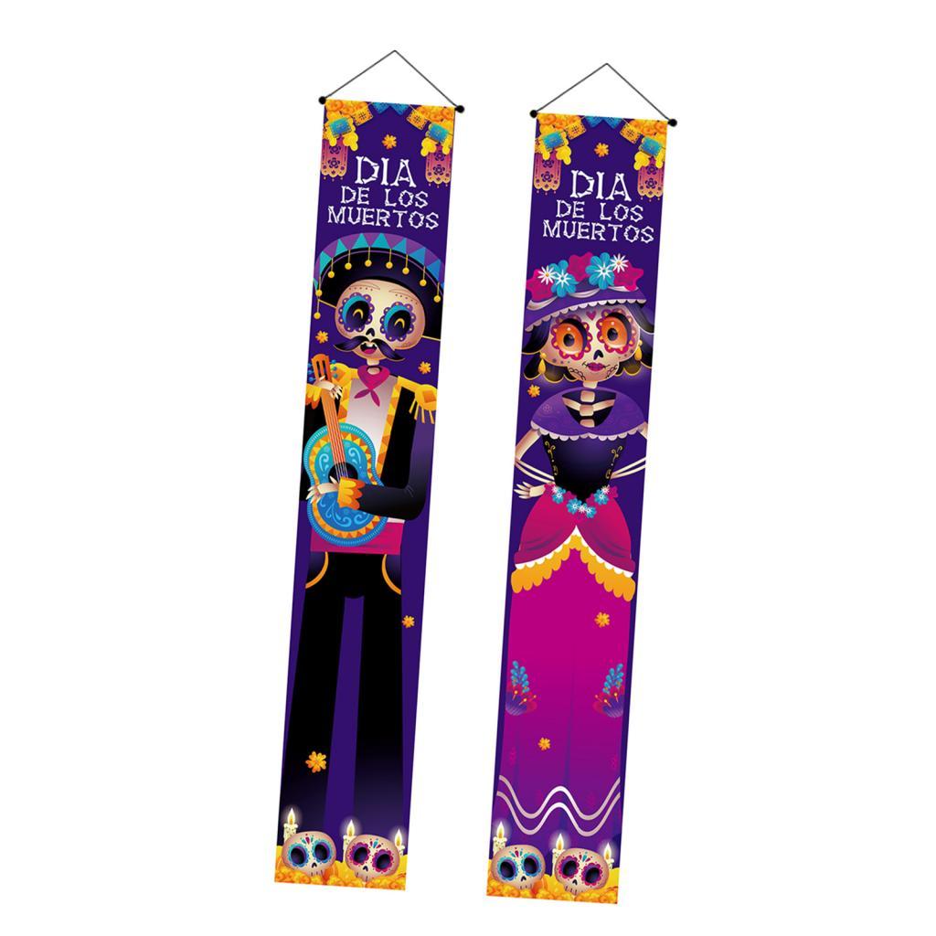 Halloween Banners Banner Hanging Sign Halloween Door Decoration