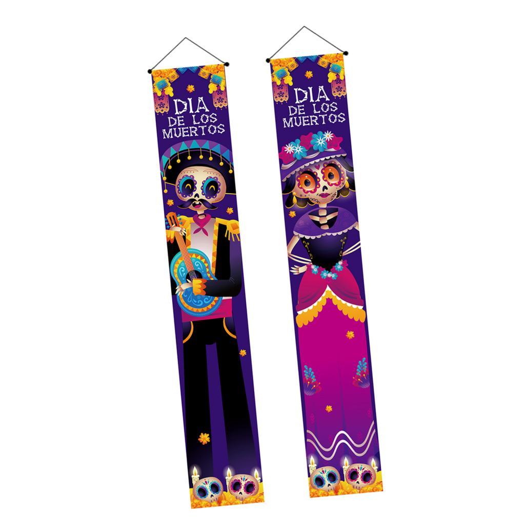 Halloween Banners Banner Hanging Sign Halloween Door Decoration