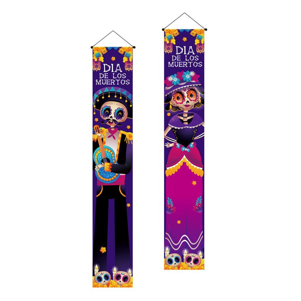 Halloween Banners Banner Hanging Sign Halloween Door Decoration