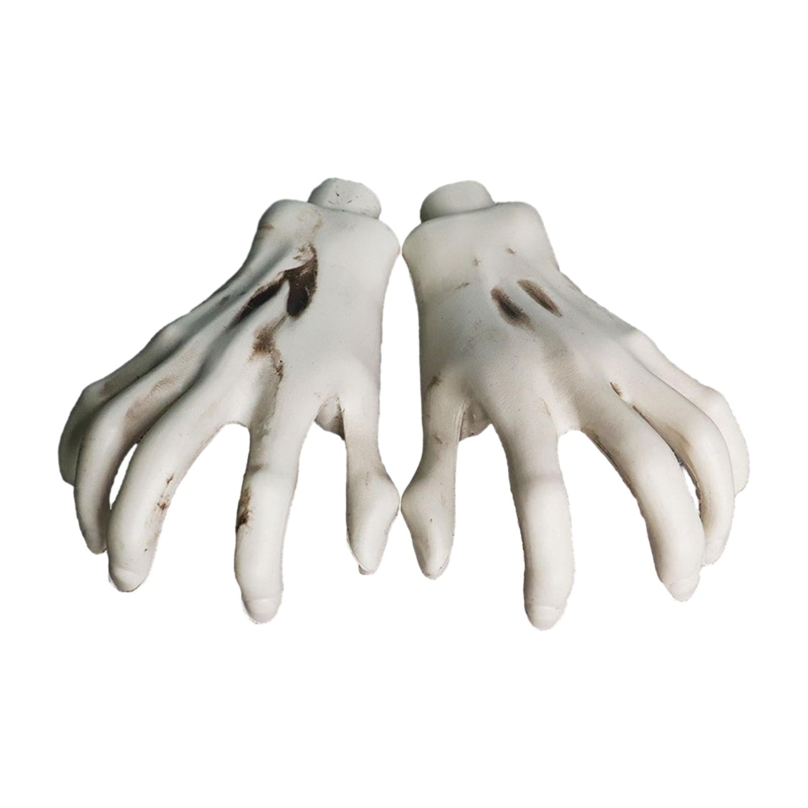 Halloween Skeleton Hands Halloween Hand Props for Zombie Party Haunted House