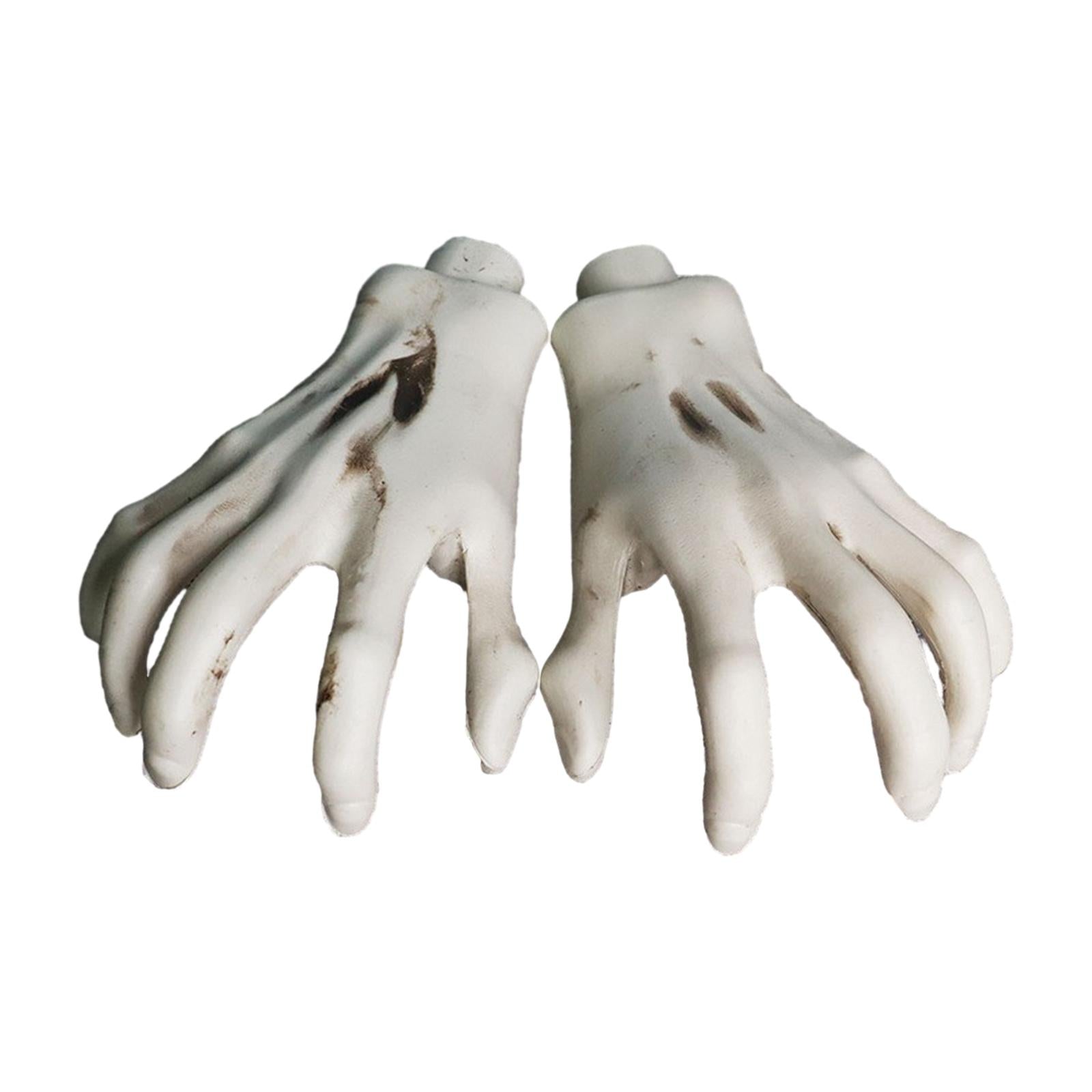 Halloween Skeleton Hands Halloween Hand Props for Zombie Party Haunted House