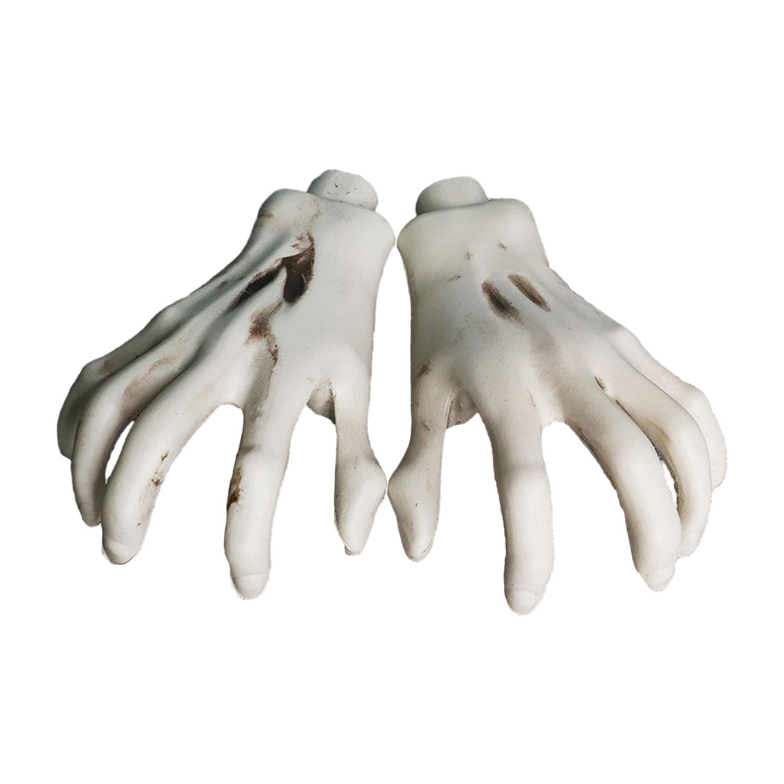 Halloween Skeleton Hands Halloween Hand Props for Zombie Party Haunted House