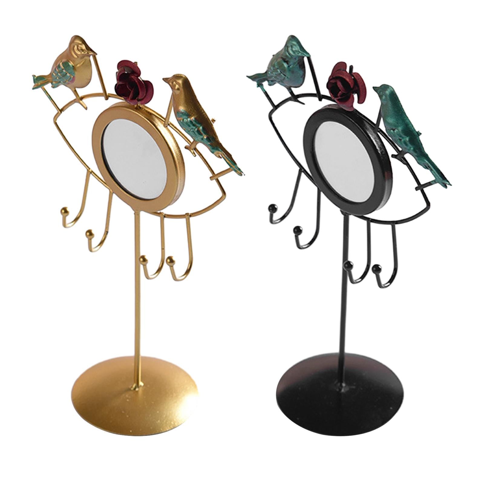 Jewelry Stand Exquisite Show Rack Jewelry Holder for Bracelet Ring Necklaces Gold