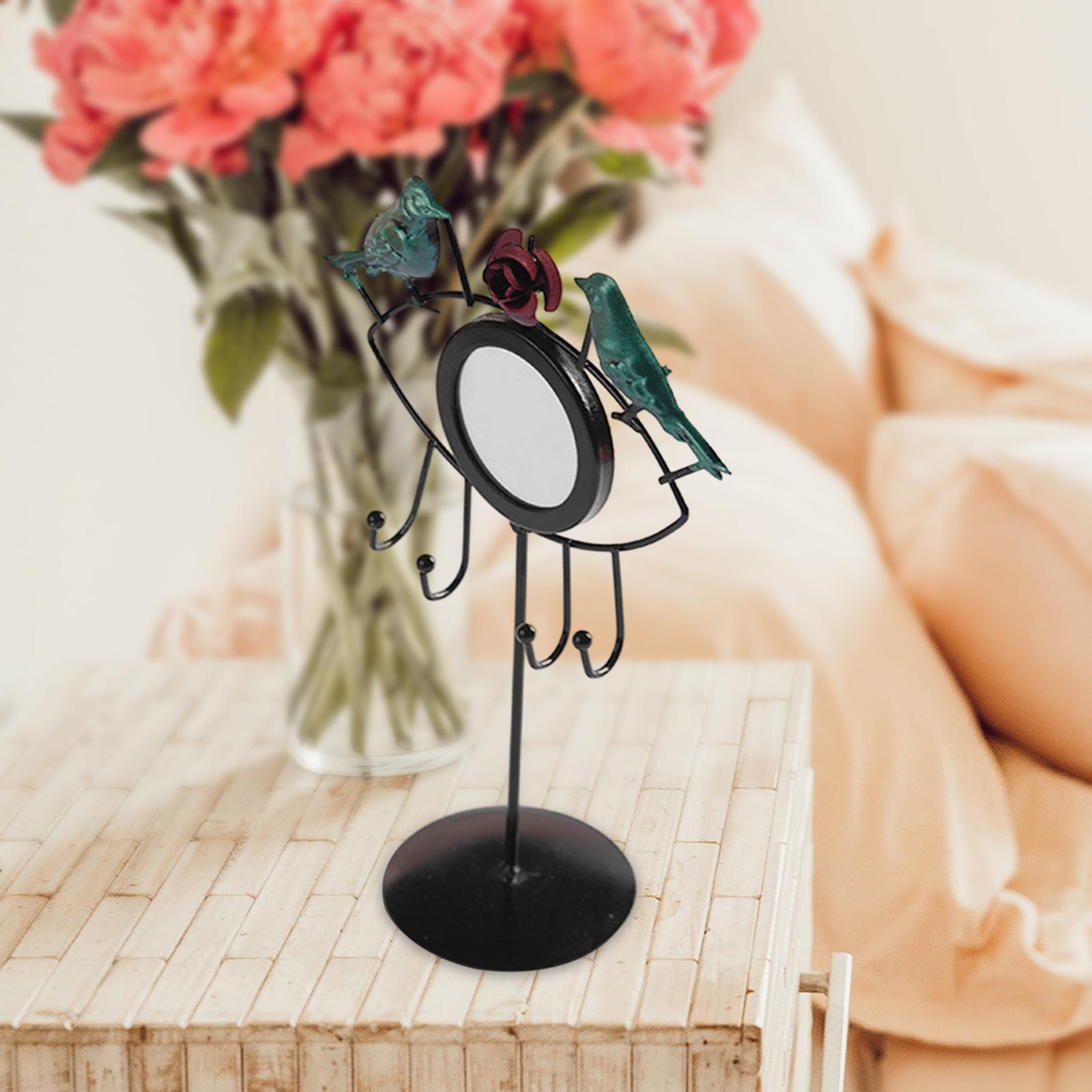 Jewelry Stand Exquisite Show Rack Jewelry Holder for Bracelet Ring Necklaces Black