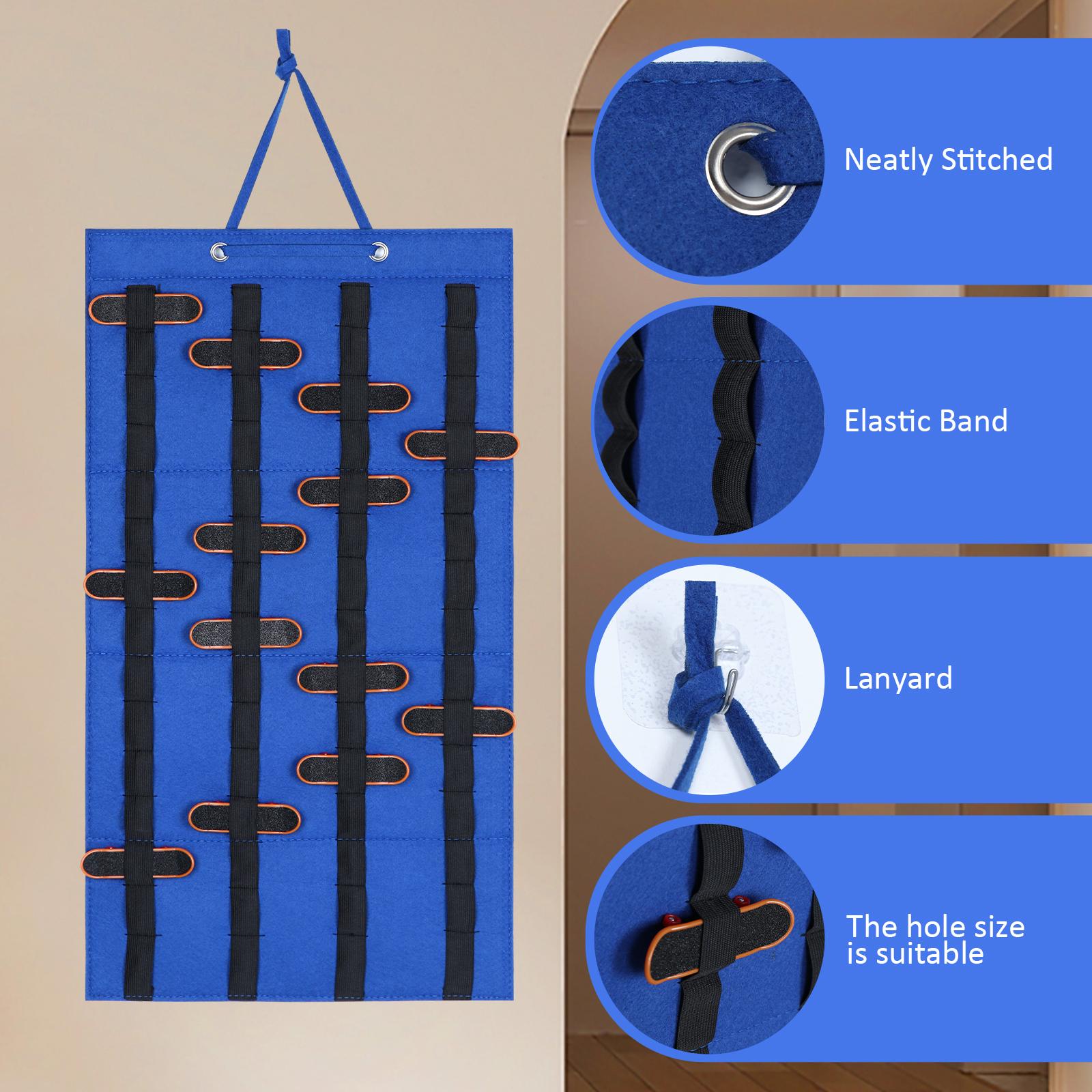 Hanging Finger Skateboard Holder Collection Organizing Fingerboard Organizer
