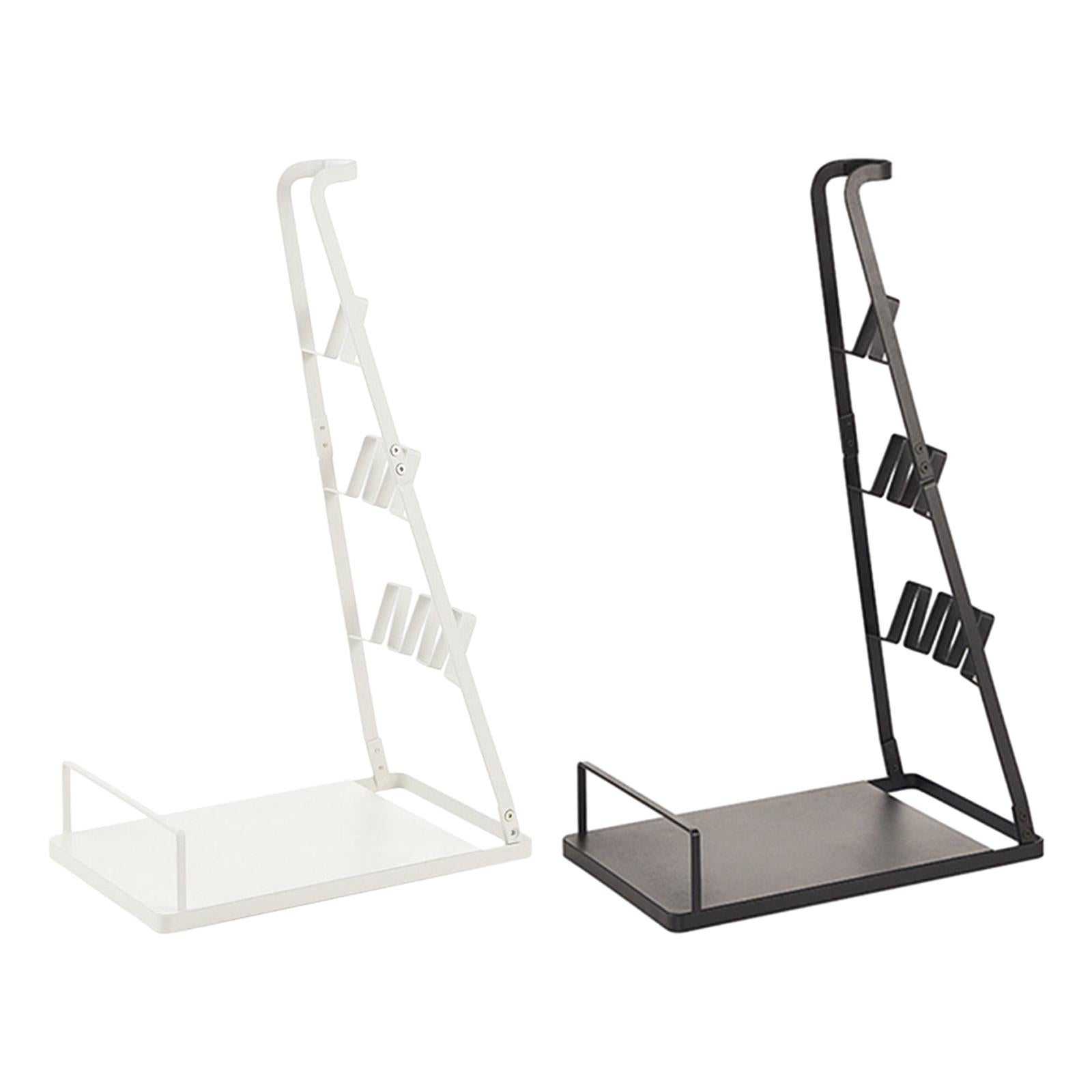 Vacuum Stand Universal Durable Vacuum Cleaner Storage Rack for Bathroom Home White