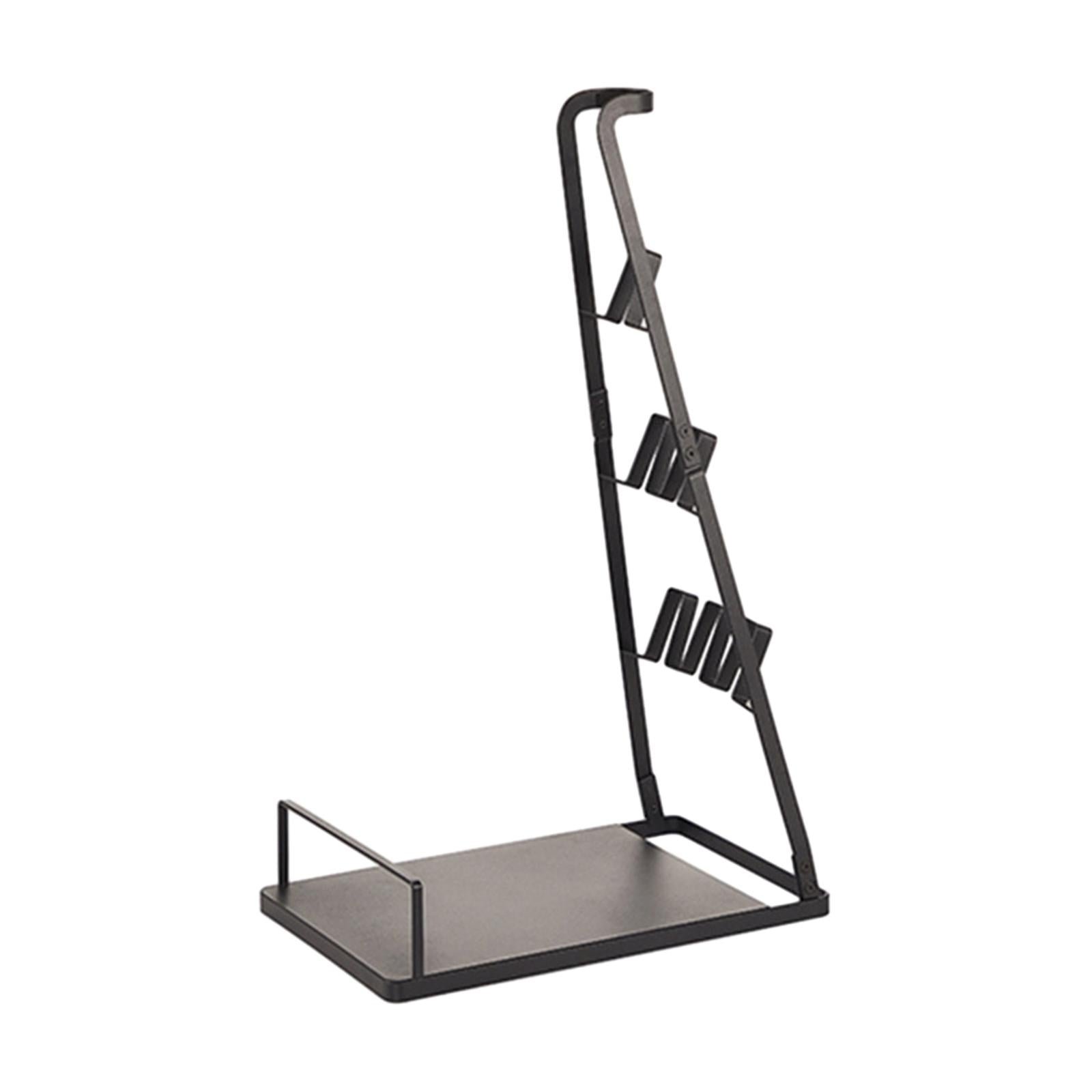 Vacuum Stand Universal Durable Vacuum Cleaner Storage Rack for Bathroom Home Black