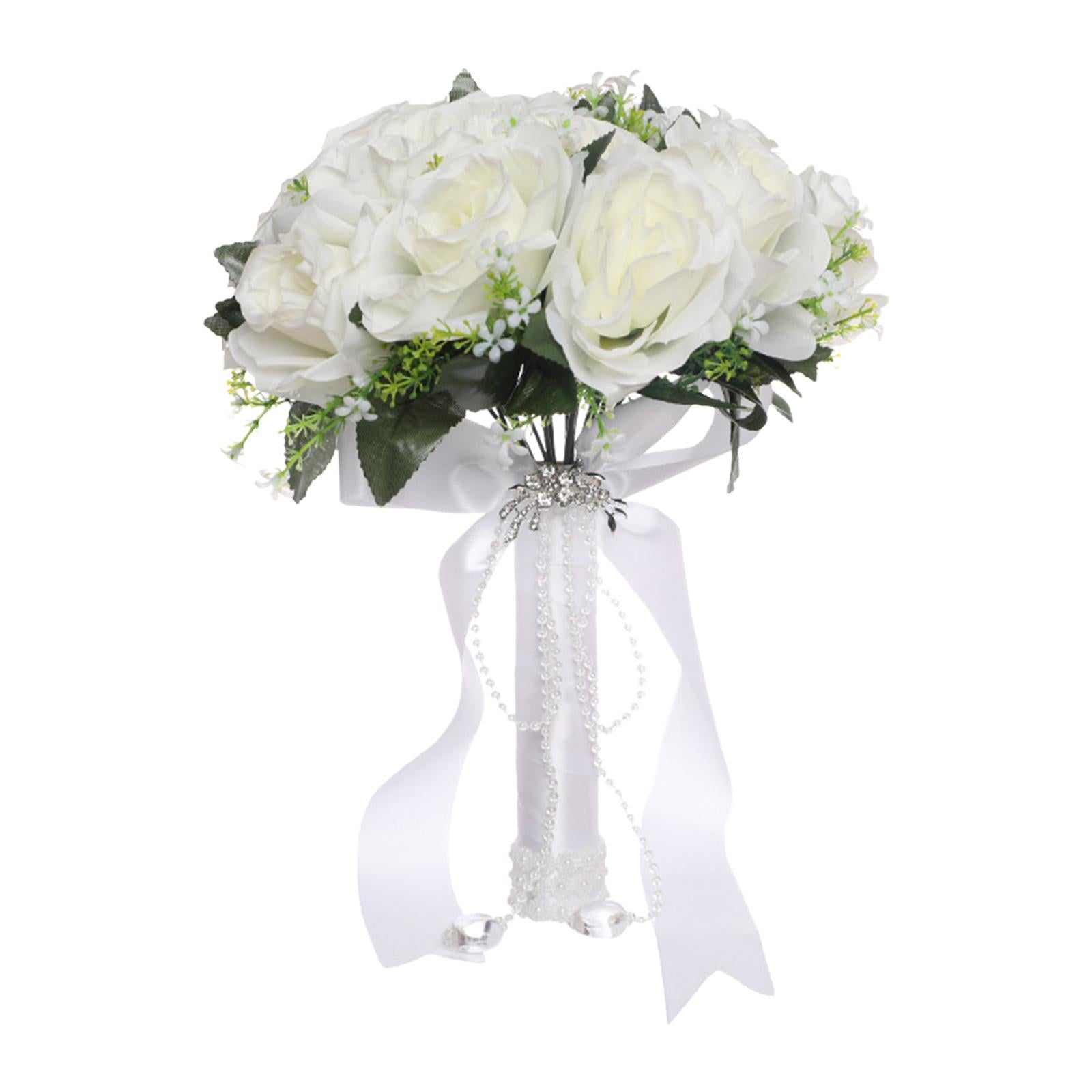 Wedding Bridal Bouquet Elegant Artificial Flowers for Festival Party Wedding