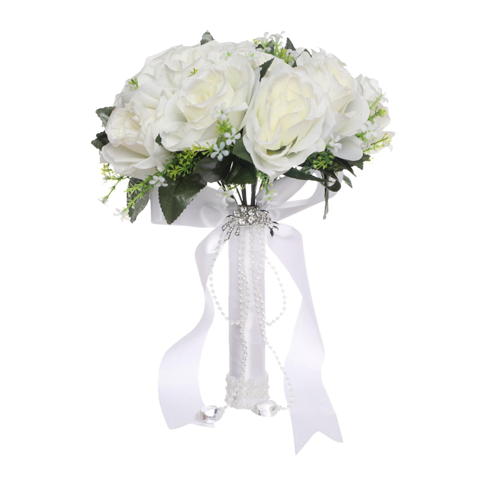 Wedding Bridal Bouquet Elegant Artificial Flowers for Festival Party Wedding