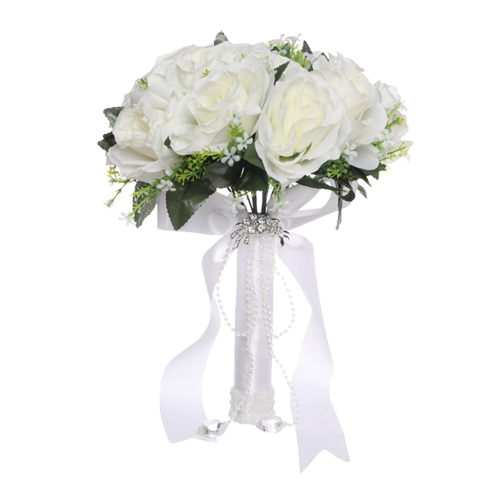 Wedding Bridal Bouquet Elegant Artificial Flowers for Festival Party Wedding