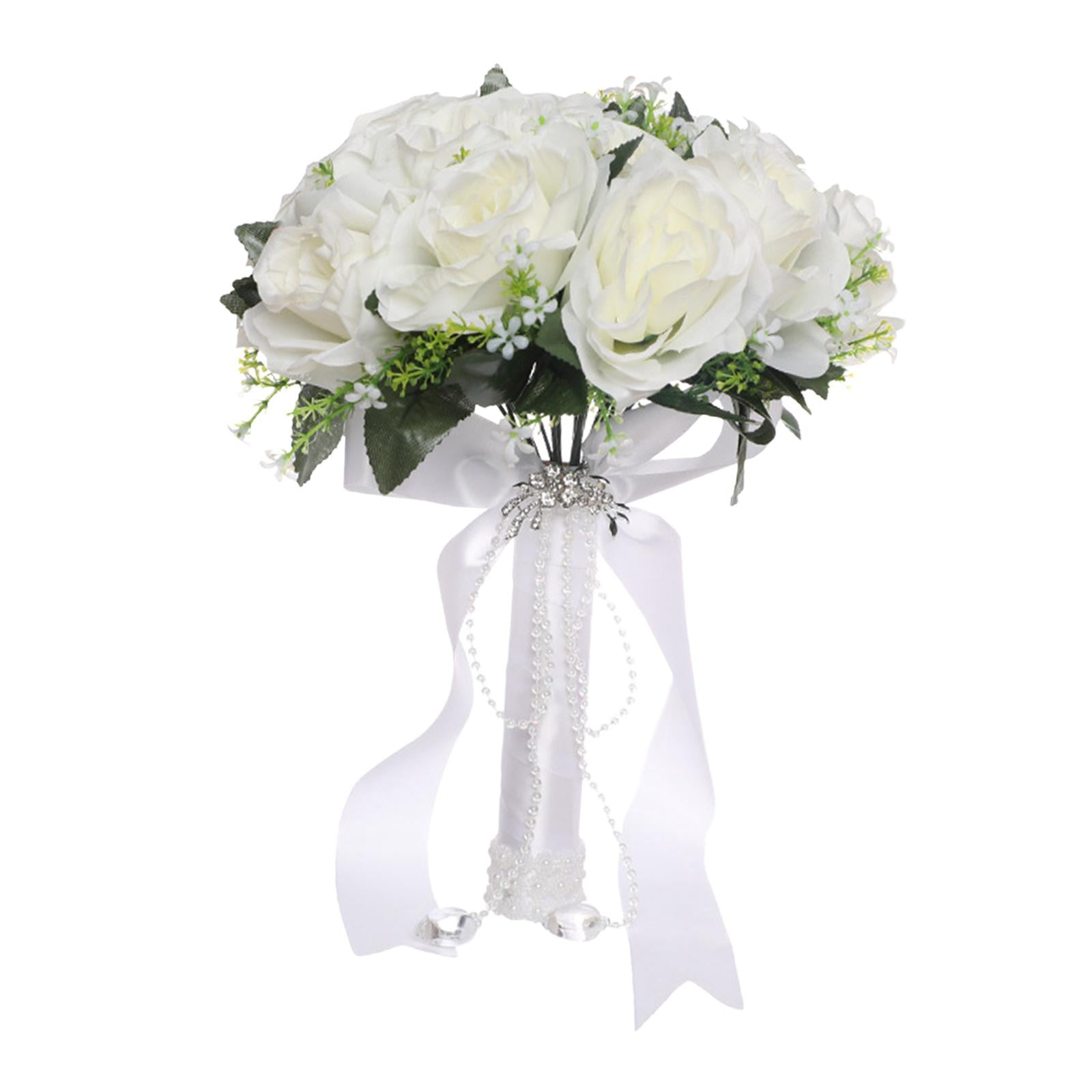 Wedding Bridal Bouquet Elegant Artificial Flowers for Festival Party Wedding