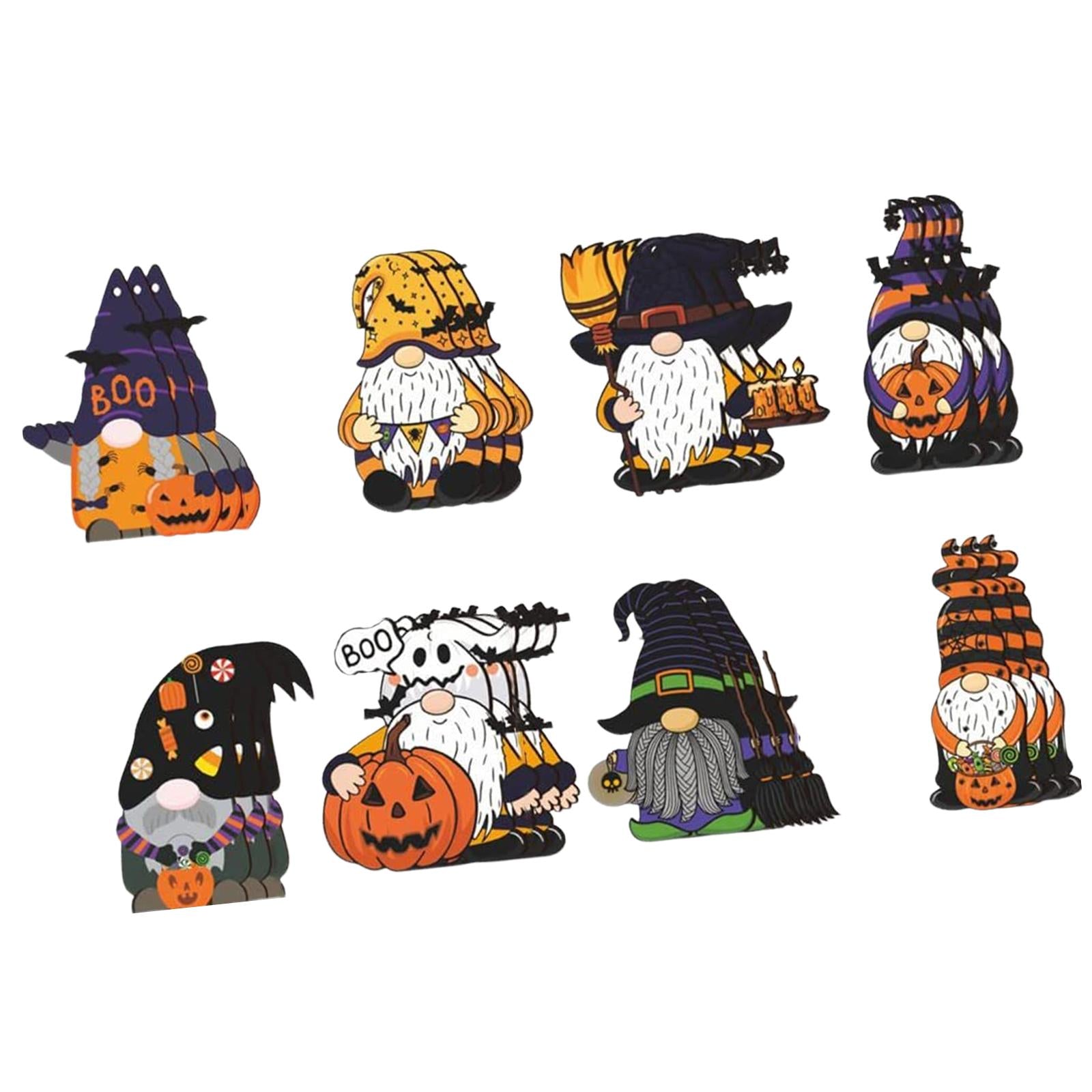 Wooden Halloween Tree Hanging Ornaments Sturdy Party Supplies for Home Decor Style C