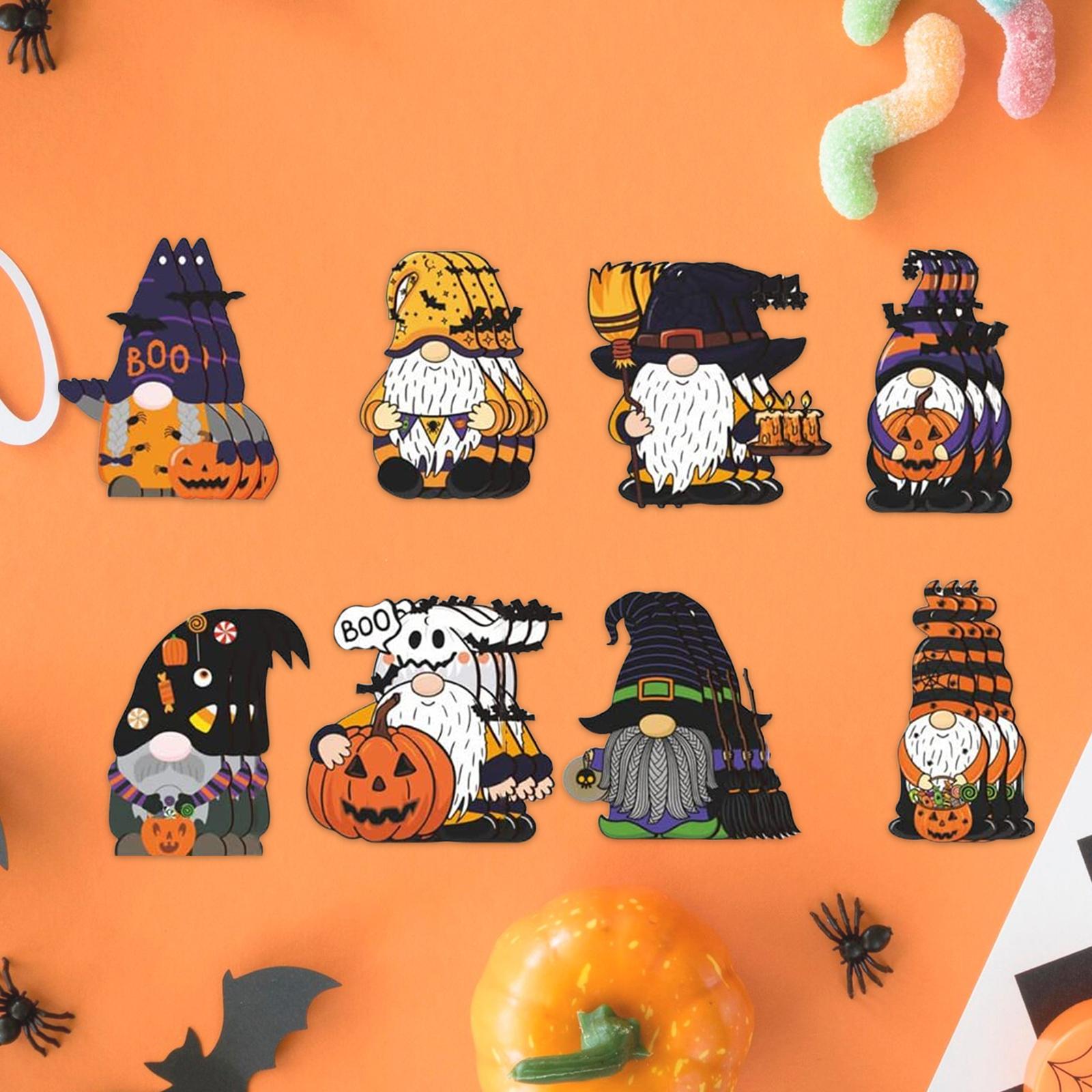 Wooden Halloween Tree Hanging Ornaments Sturdy Party Supplies for Home Decor Style C