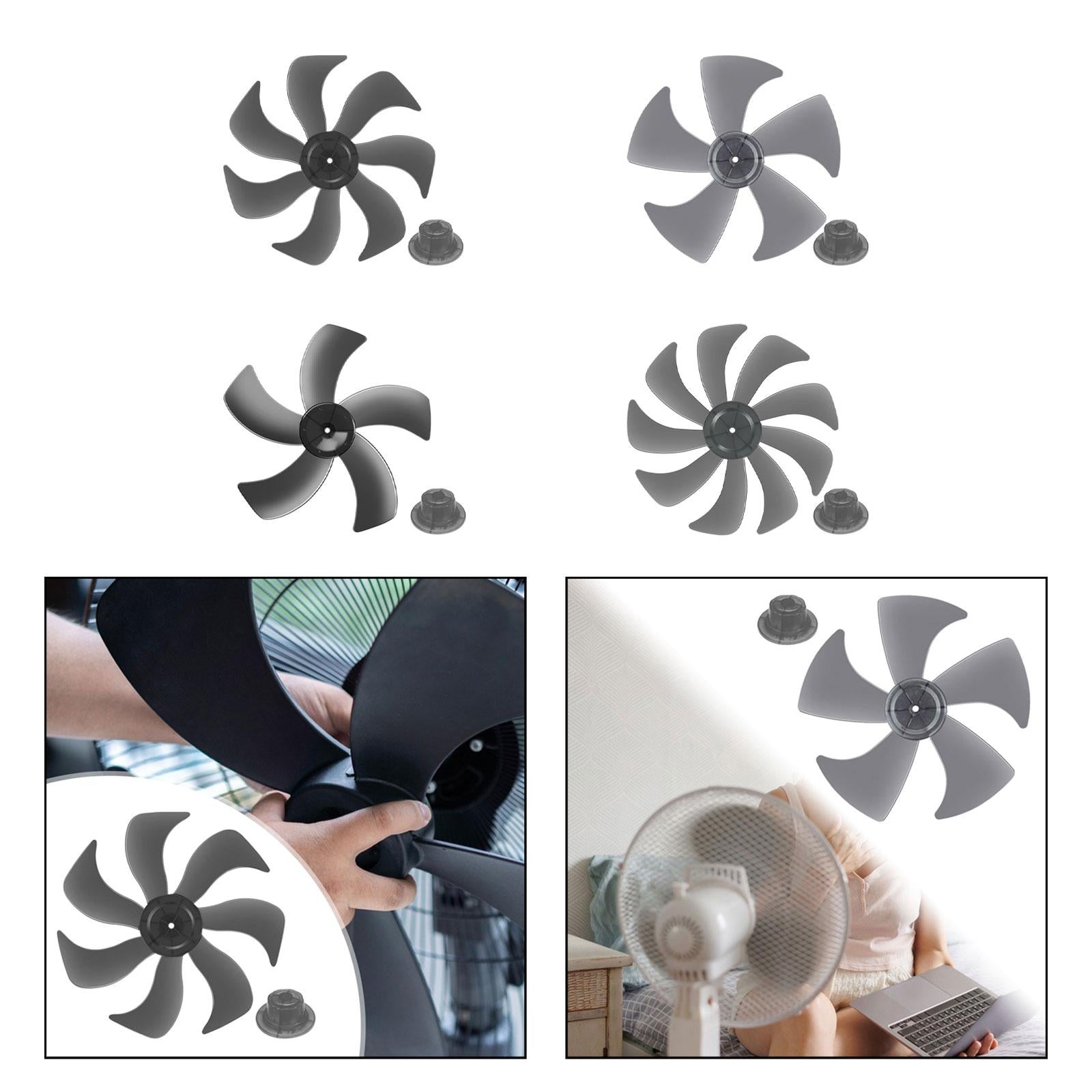 Fan Balde Easy to Install High Performance Direct Replaces Cooling Fan Balde 7 Blades 34cm