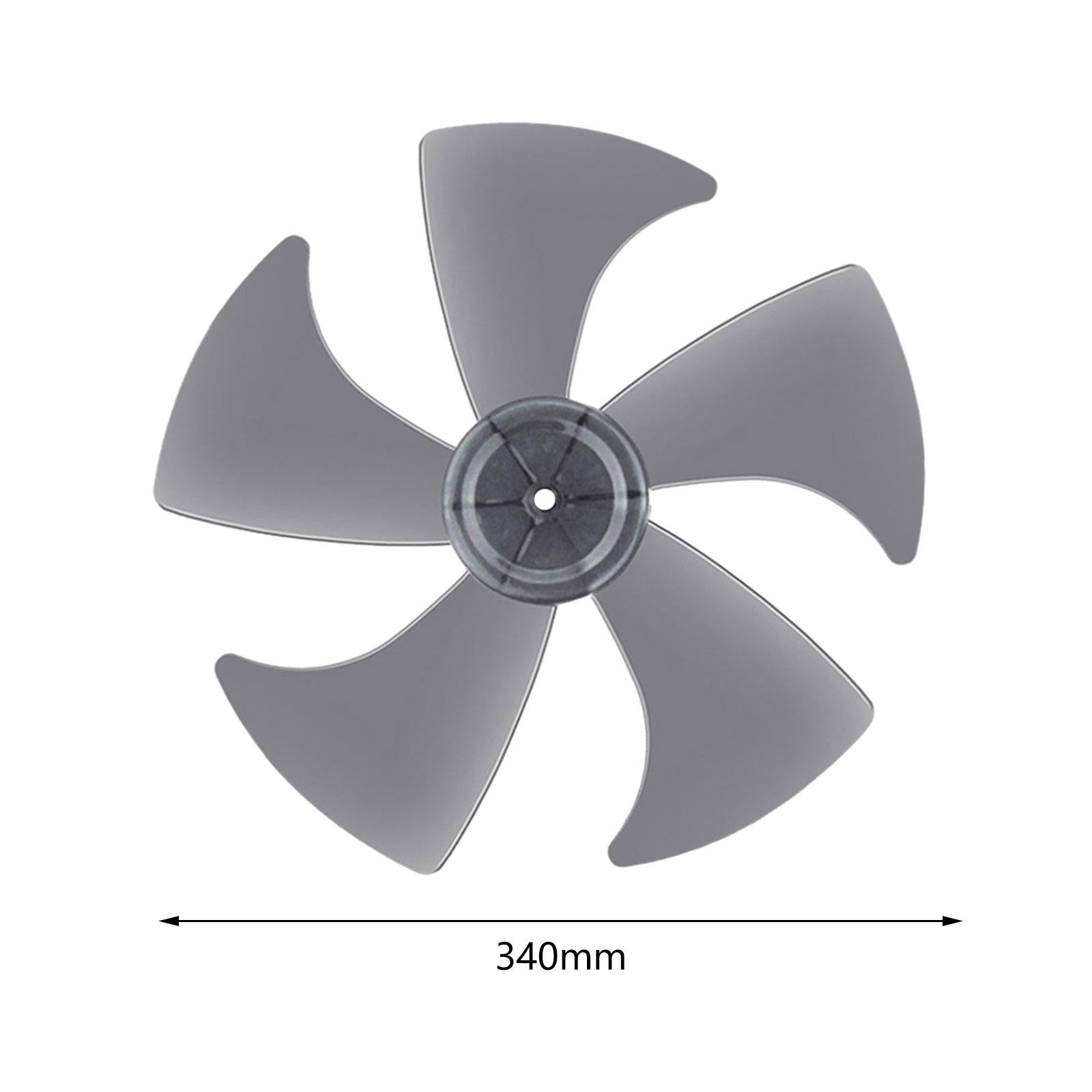 Fan Balde Easy to Install High Performance Direct Replaces Cooling Fan Balde 5 Blades 34cm