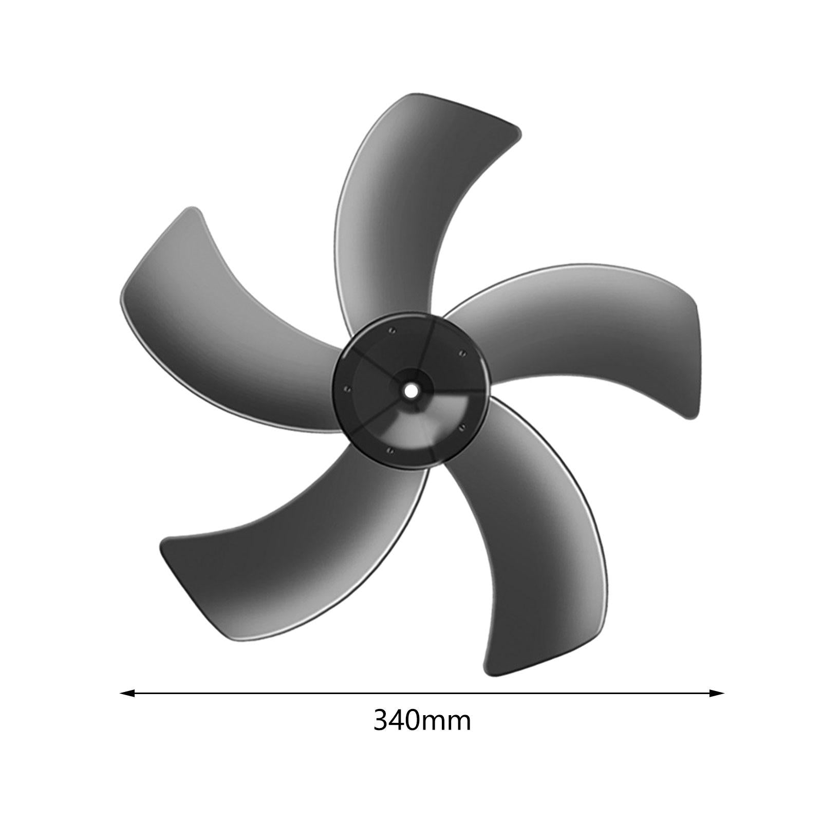 Fan Balde Easy to Install High Performance Direct Replaces Cooling Fan Balde 5 Blades 38cm