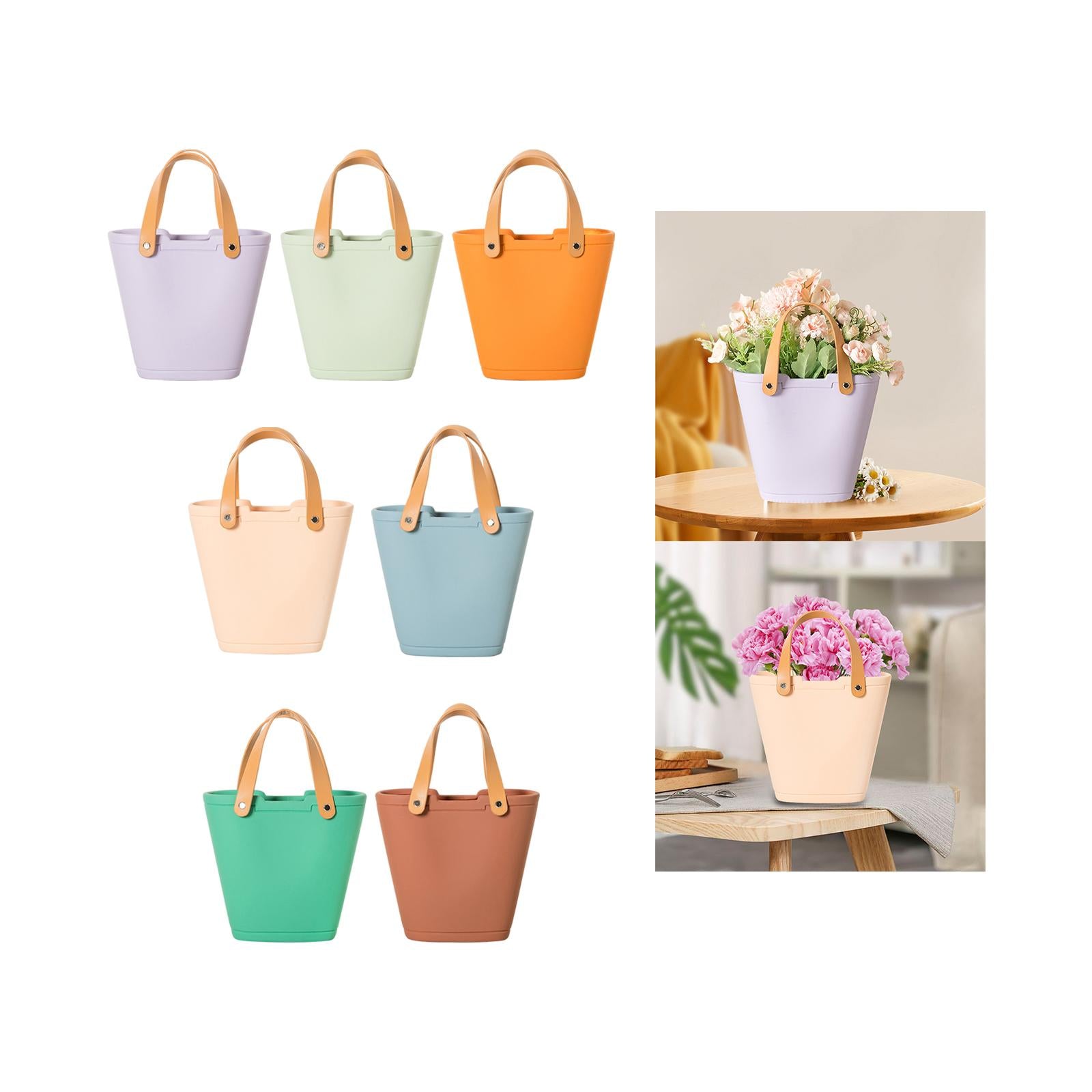 Ceramic Vase Minimalist Tall Gifts Bag Vase for Office Bedroom Dinning Table A