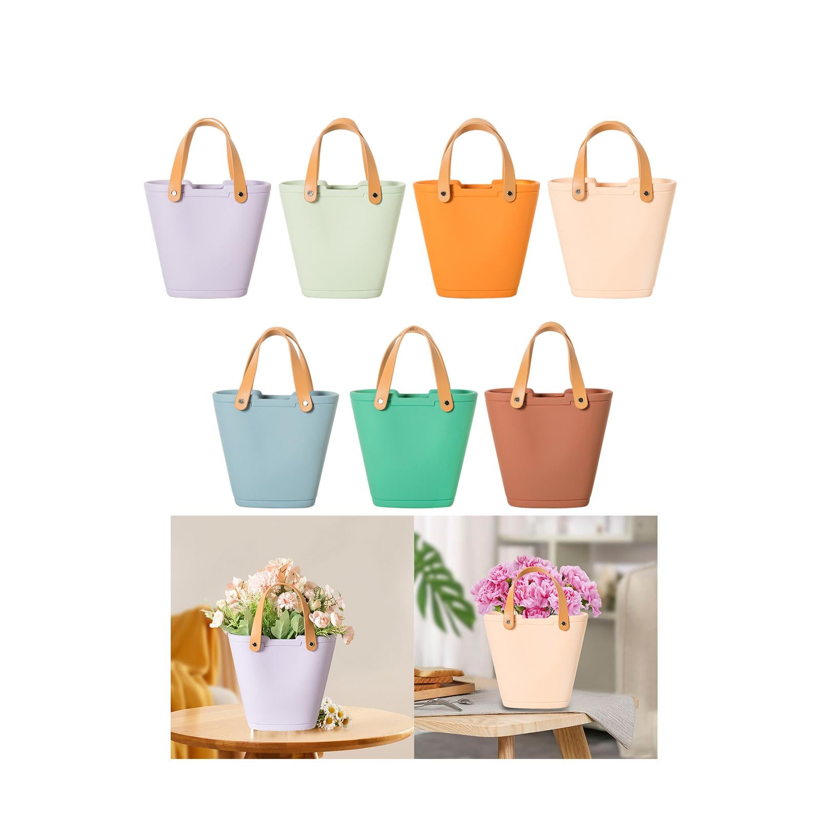 Ceramic Vase Minimalist Tall Gifts Bag Vase for Office Bedroom Dinning Table A