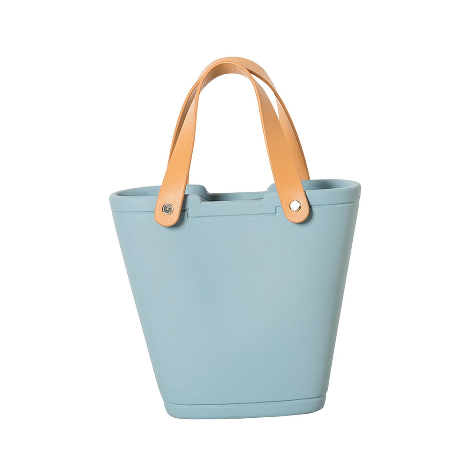 Ceramic Vase Minimalist Tall Gifts Bag Vase for Office Bedroom Dinning Table E