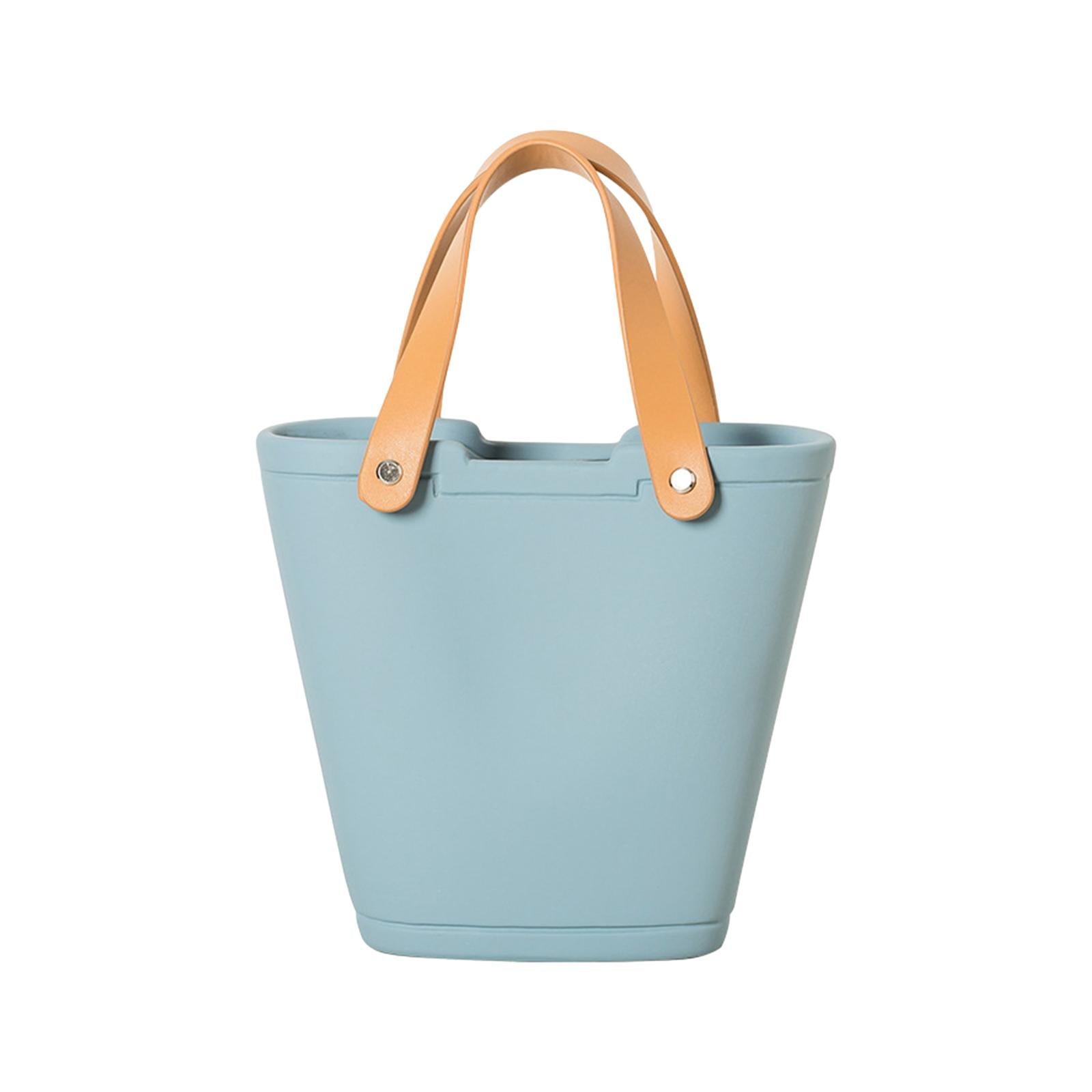 Ceramic Vase Minimalist Tall Gifts Bag Vase for Office Bedroom Dinning Table E