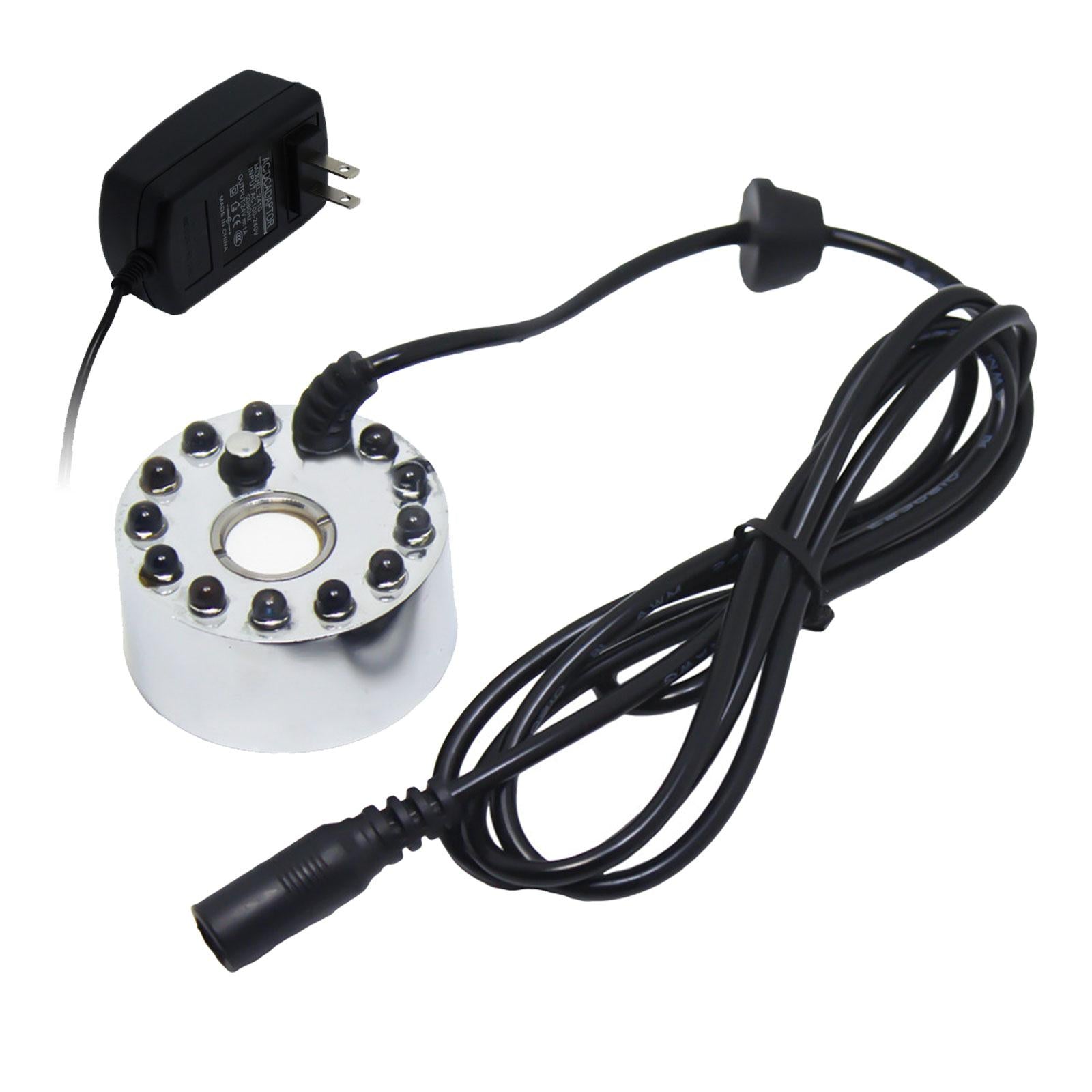 Ultrasonic Mist Fog Maker Pond Fog Machine for Home Indoor Fountain Birdbath
