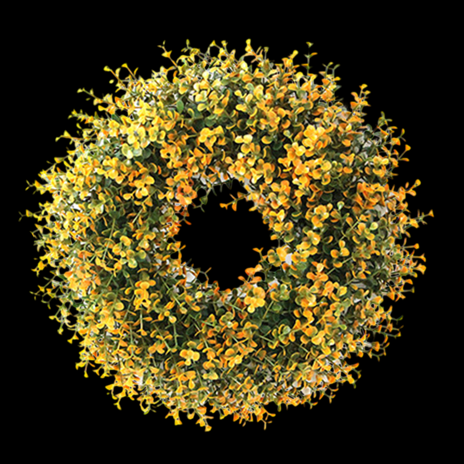 Artificial Garland Simulation Wreaths for Festival Celebration Wedding Decor Style E