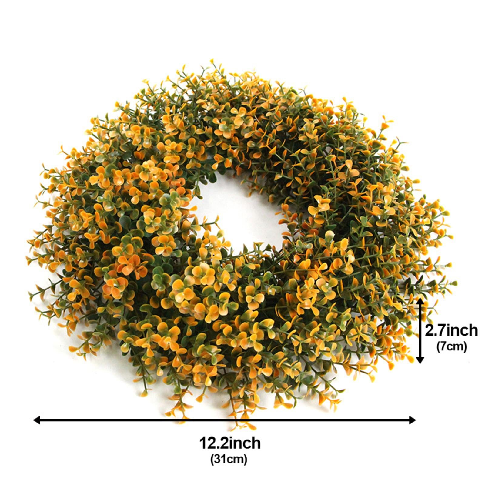 Artificial Garland Simulation Wreaths for Festival Celebration Wedding Decor Style E