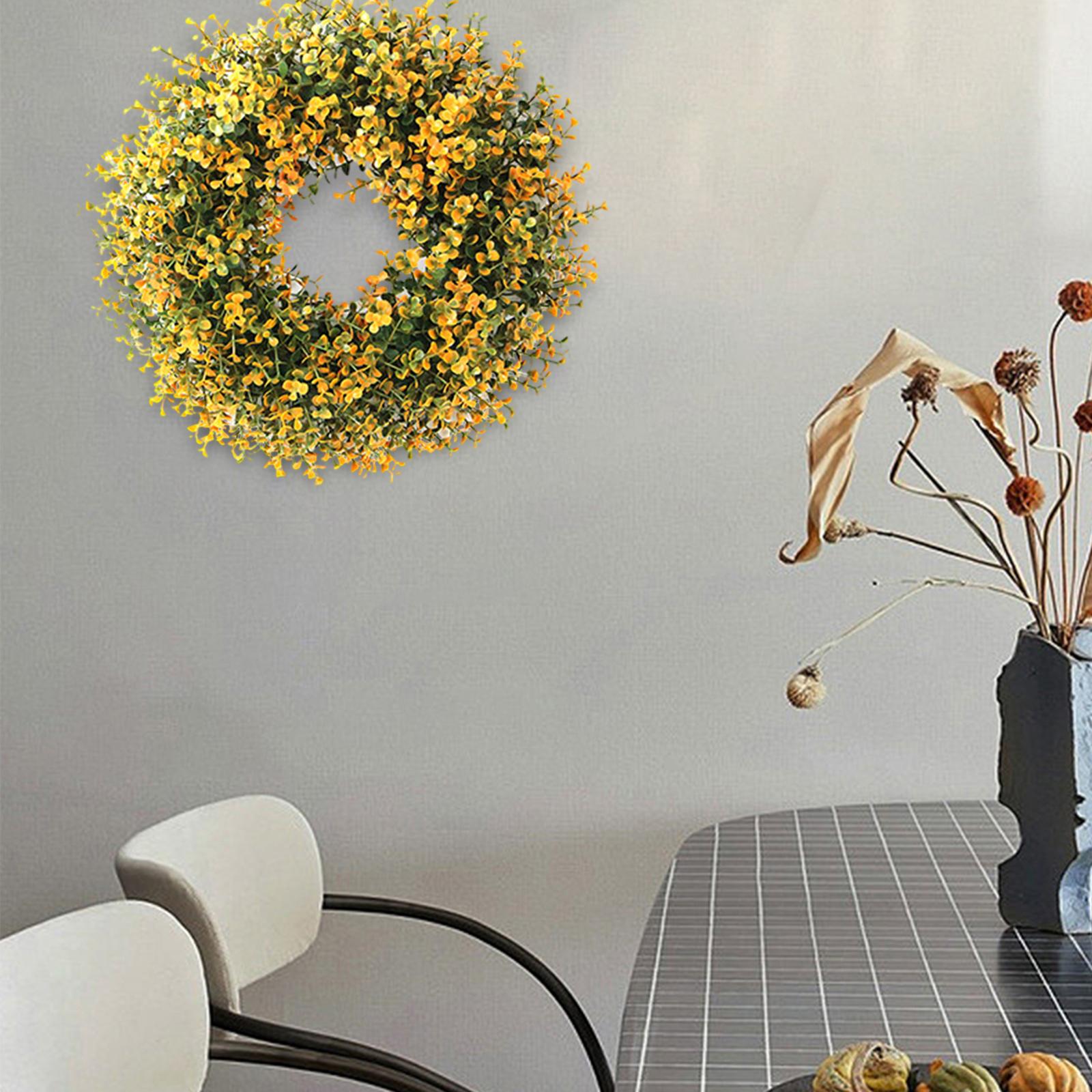 Artificial Garland Simulation Wreaths for Festival Celebration Wedding Decor Style E