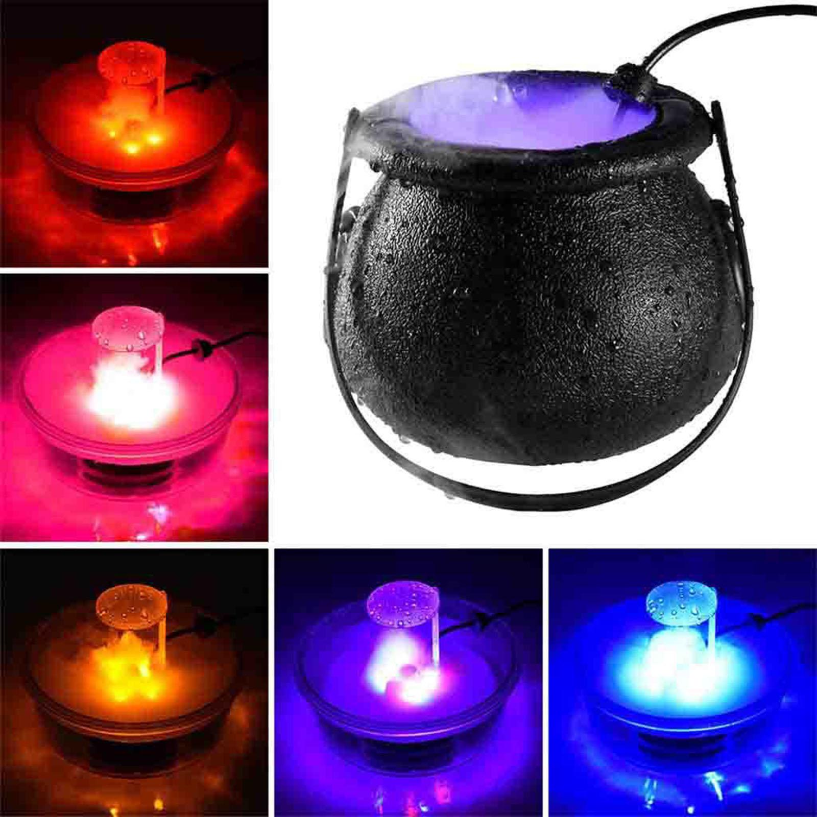 Halloween Mini Fog Mister and Witch Bucket EU Power Adapter for Vase Basin Style B