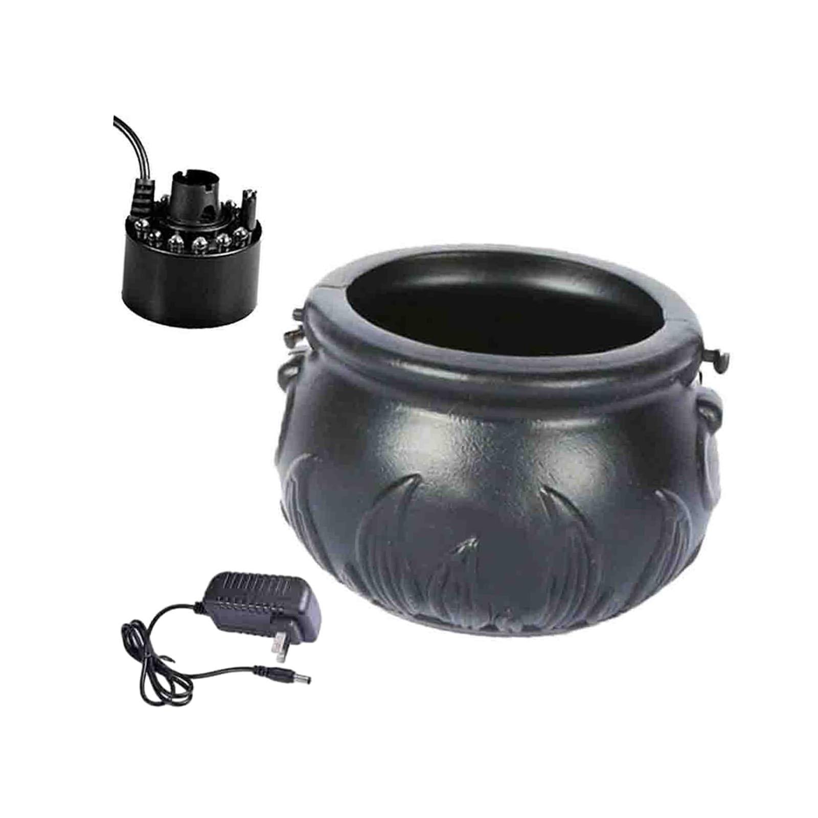 Halloween Mini Fog Mister and Witch Bucket US 110V Plug for Vase Basin Style C