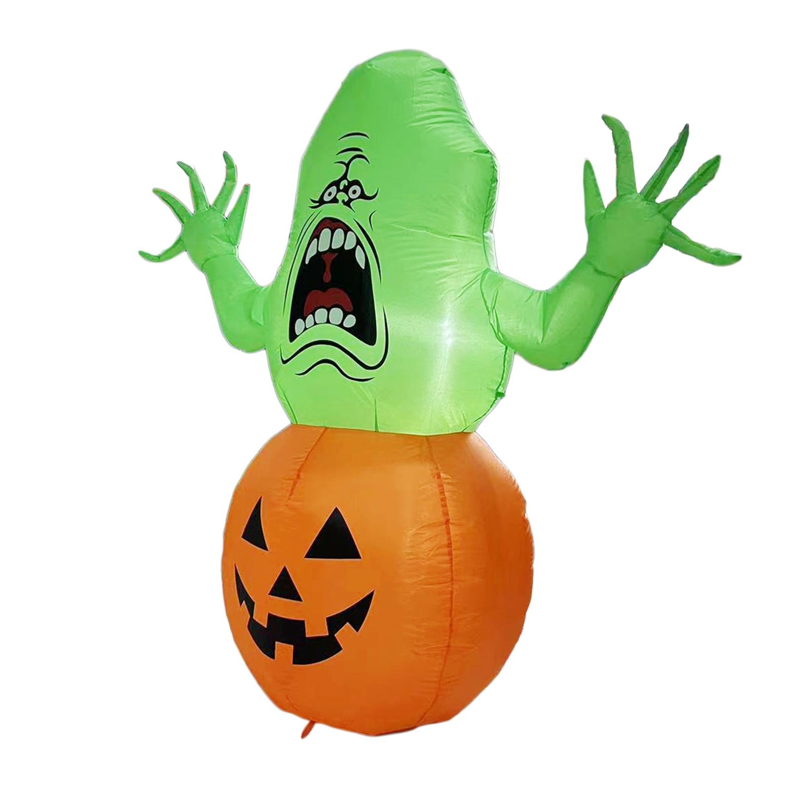 Inflatable Halloween Pumpkin Evil LED Lights Courtyard Prop Yard Decorations