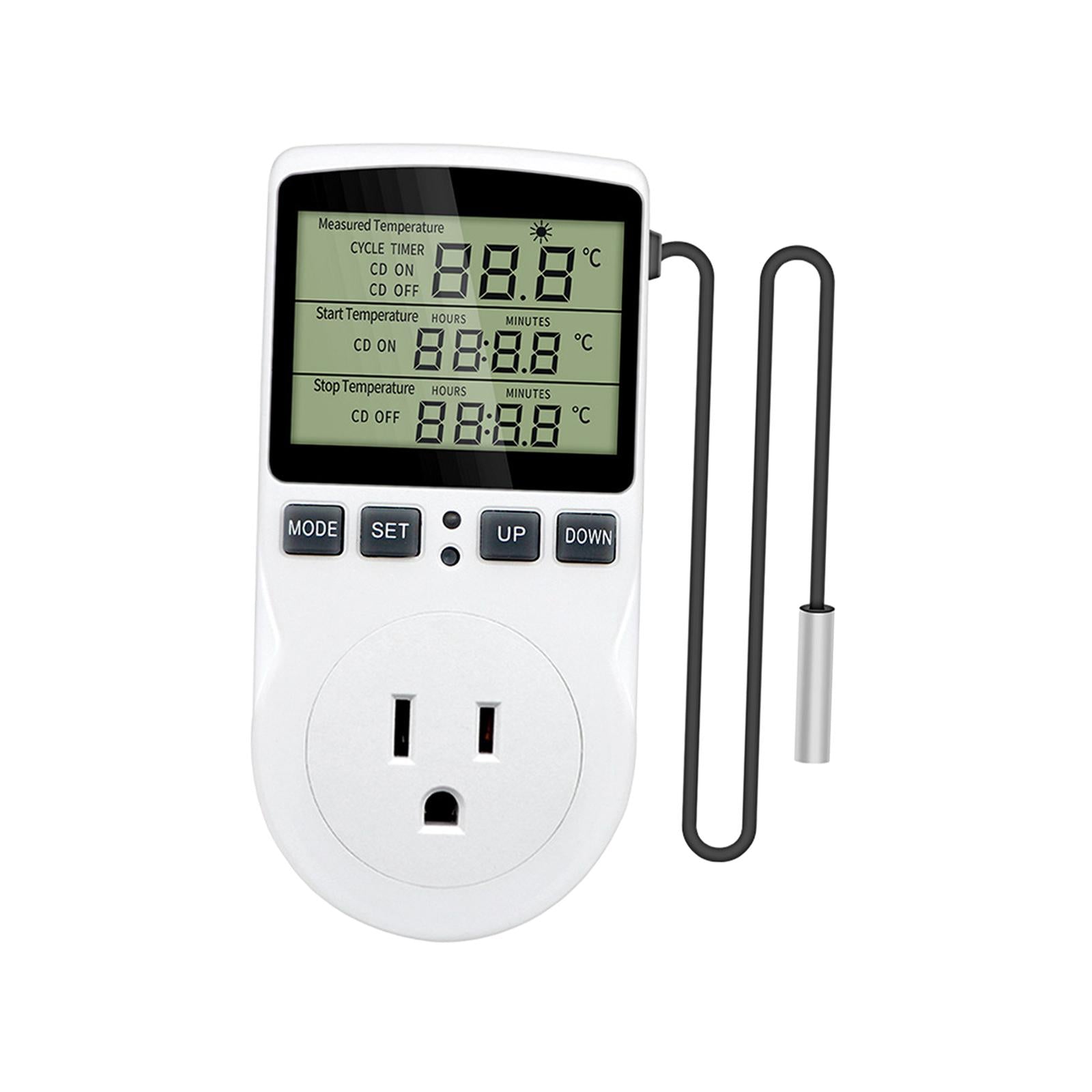 Digital Temperature Controller Thermostat Timer for Terrarium Farm Household