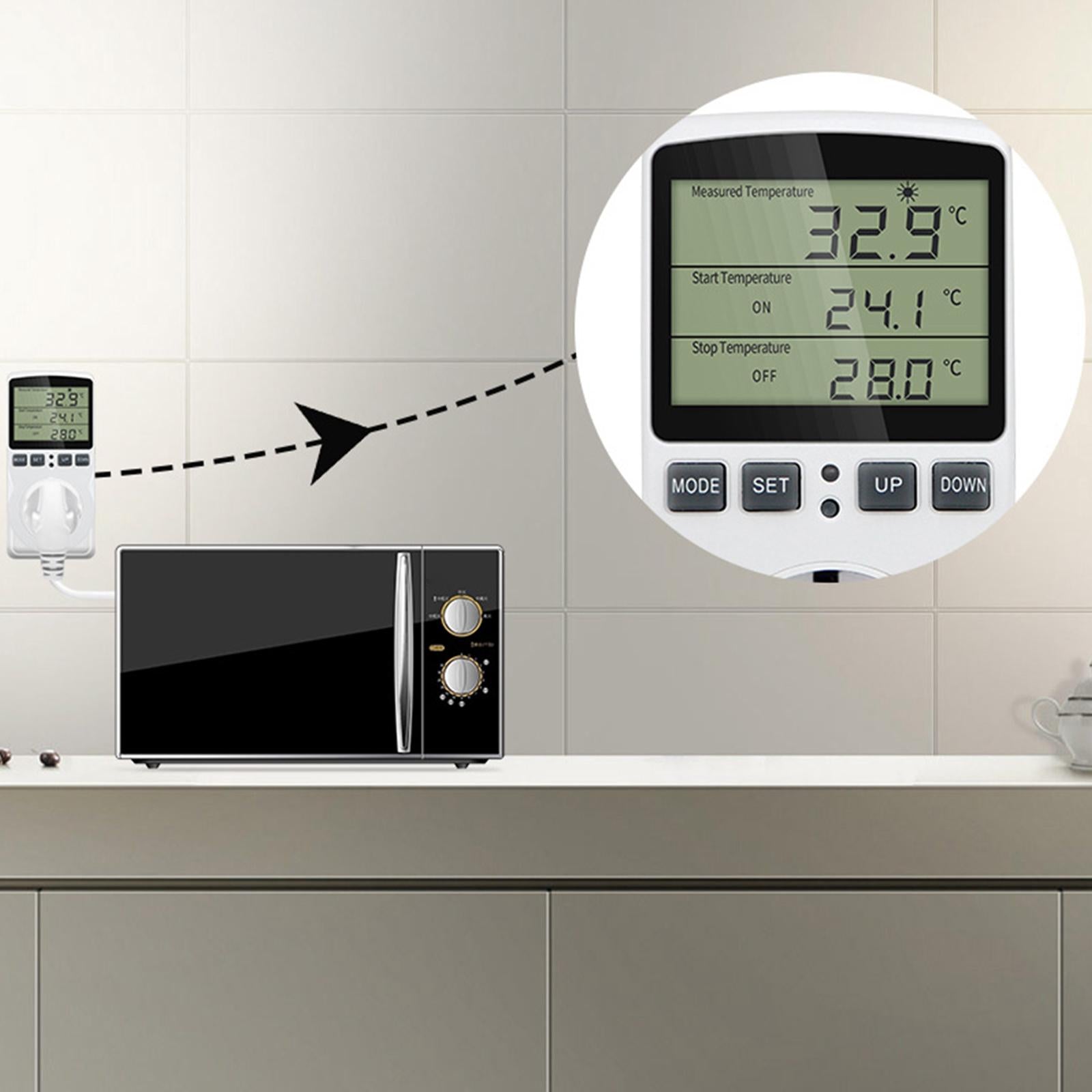 Digital Temperature Controller Thermostat Timer for Terrarium Farm Household