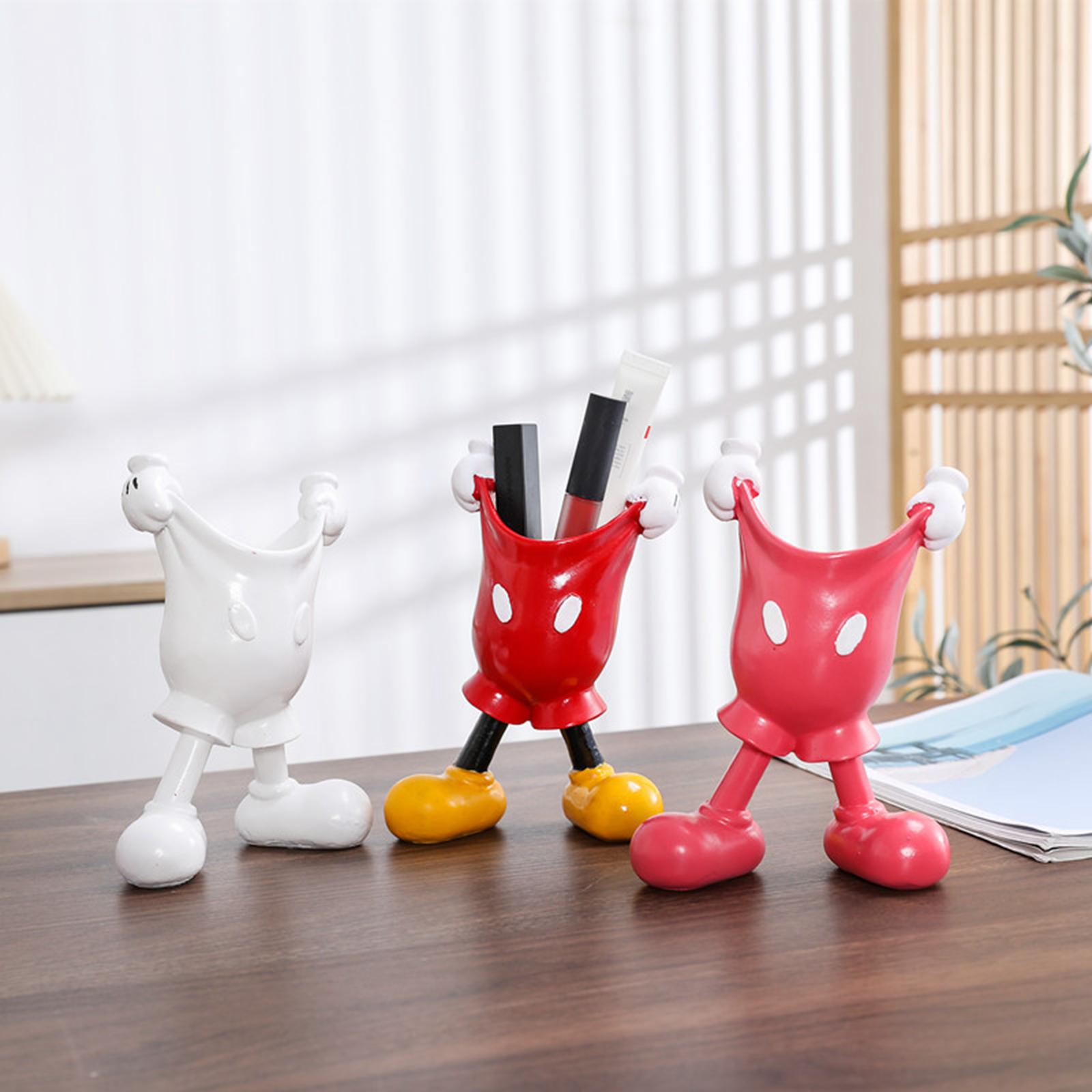 Pen Holder Desk Organizer Paint Brush Pen Pots Desktop Pencil Display Stand