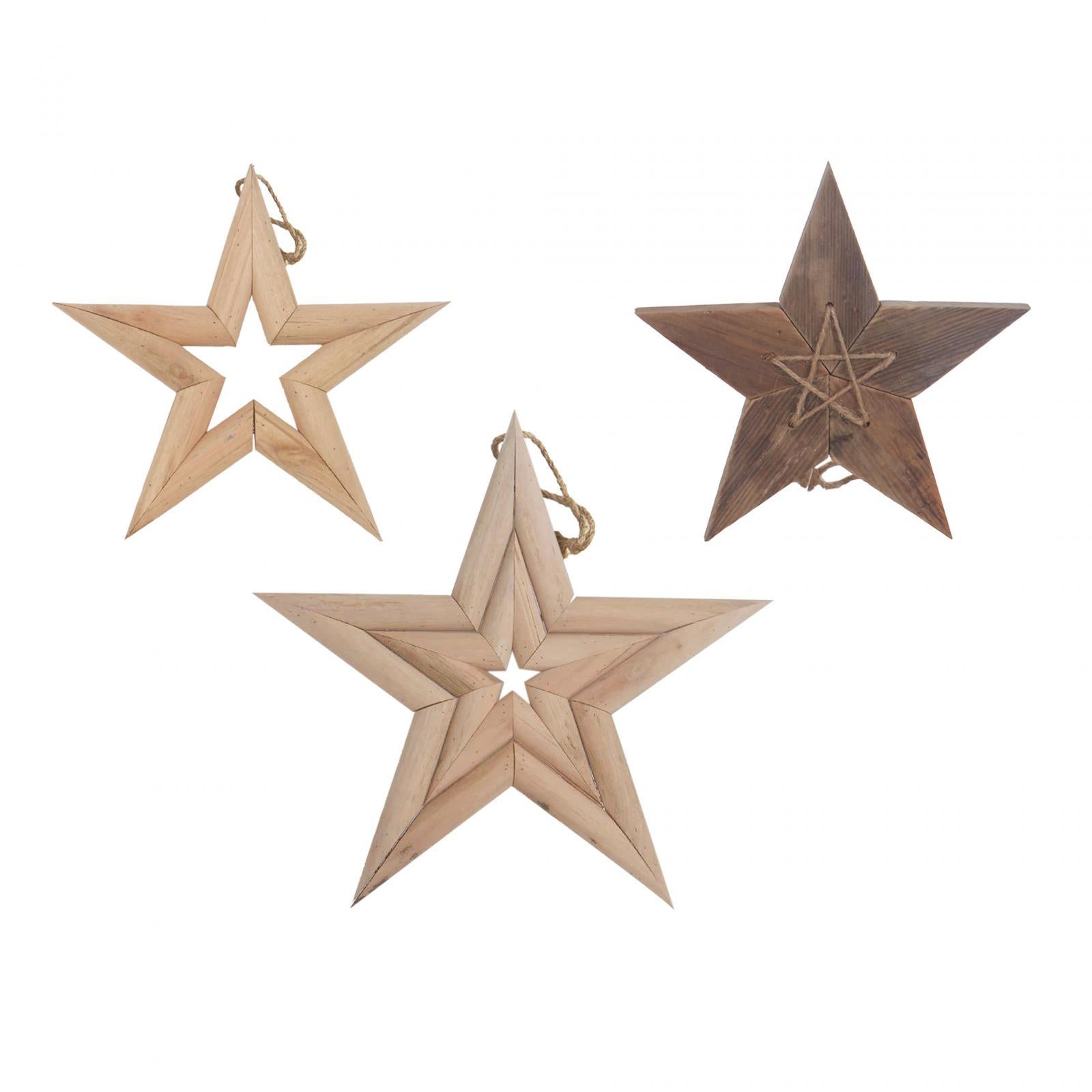 Hanging Wooden Decoration Wall Hanging Ornament for Farmhouse Wedding Cabins Style A