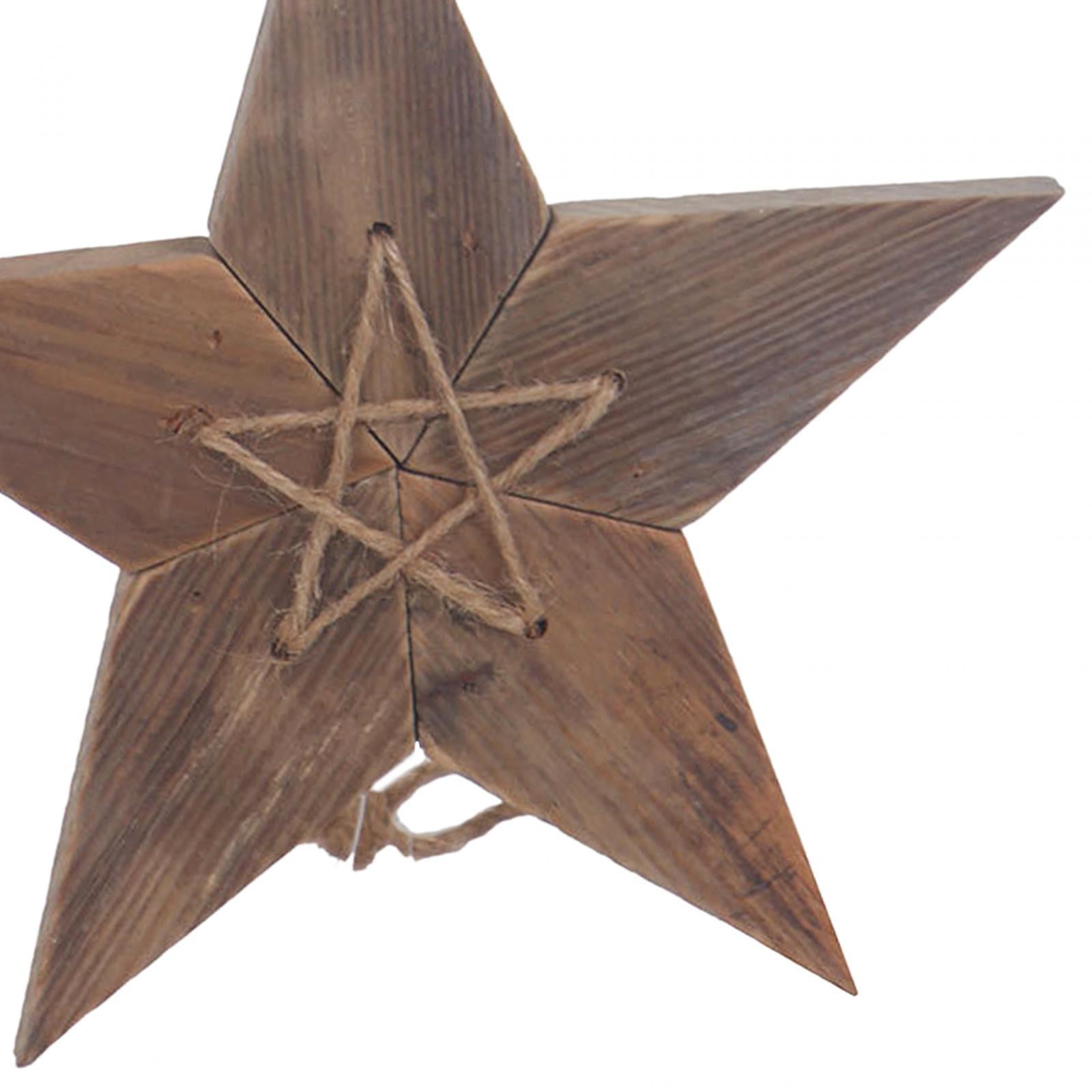Hanging Wooden Decoration Wall Hanging Ornament for Farmhouse Wedding Cabins Style C