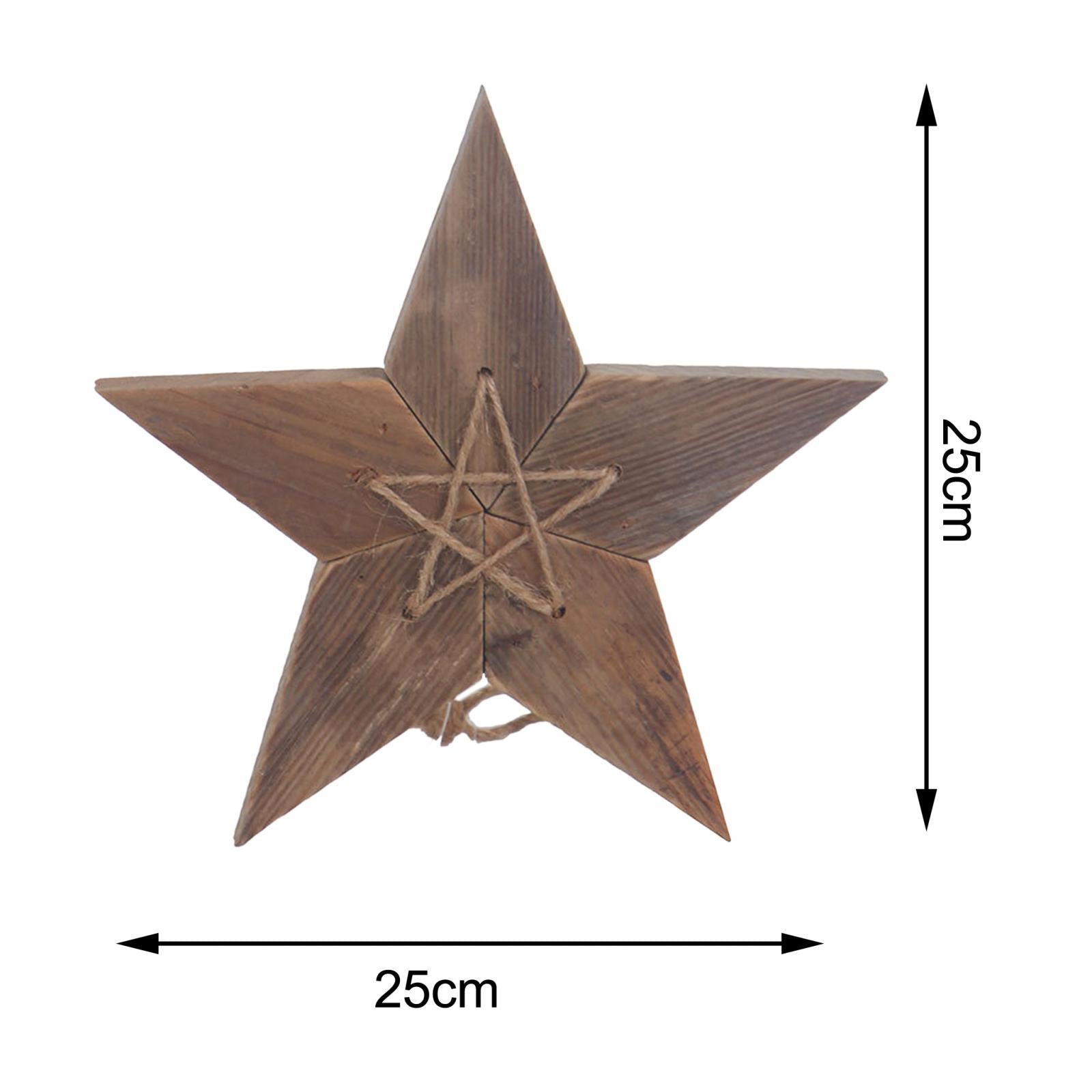 Hanging Wooden Decoration Wall Hanging Ornament for Farmhouse Wedding Cabins Style C